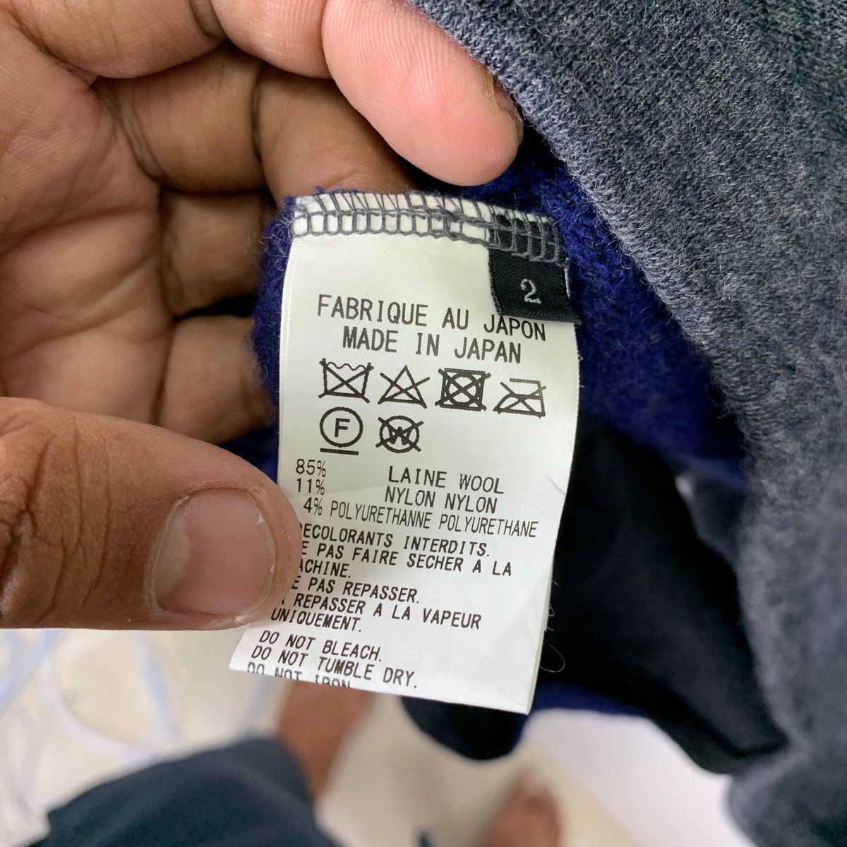 Yohji Yamamoto Vintage Avant Garde Yohji Yamamoto Cardigan Size US M / EU 48-50 / 2 - 10 Thumbnail