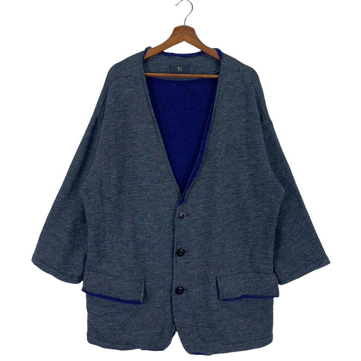 Yohji Yamamoto Vintage Avant Garde Yohji Yamamoto Cardigan Size US M / EU 48-50 / 2 - 1 Thumbnail