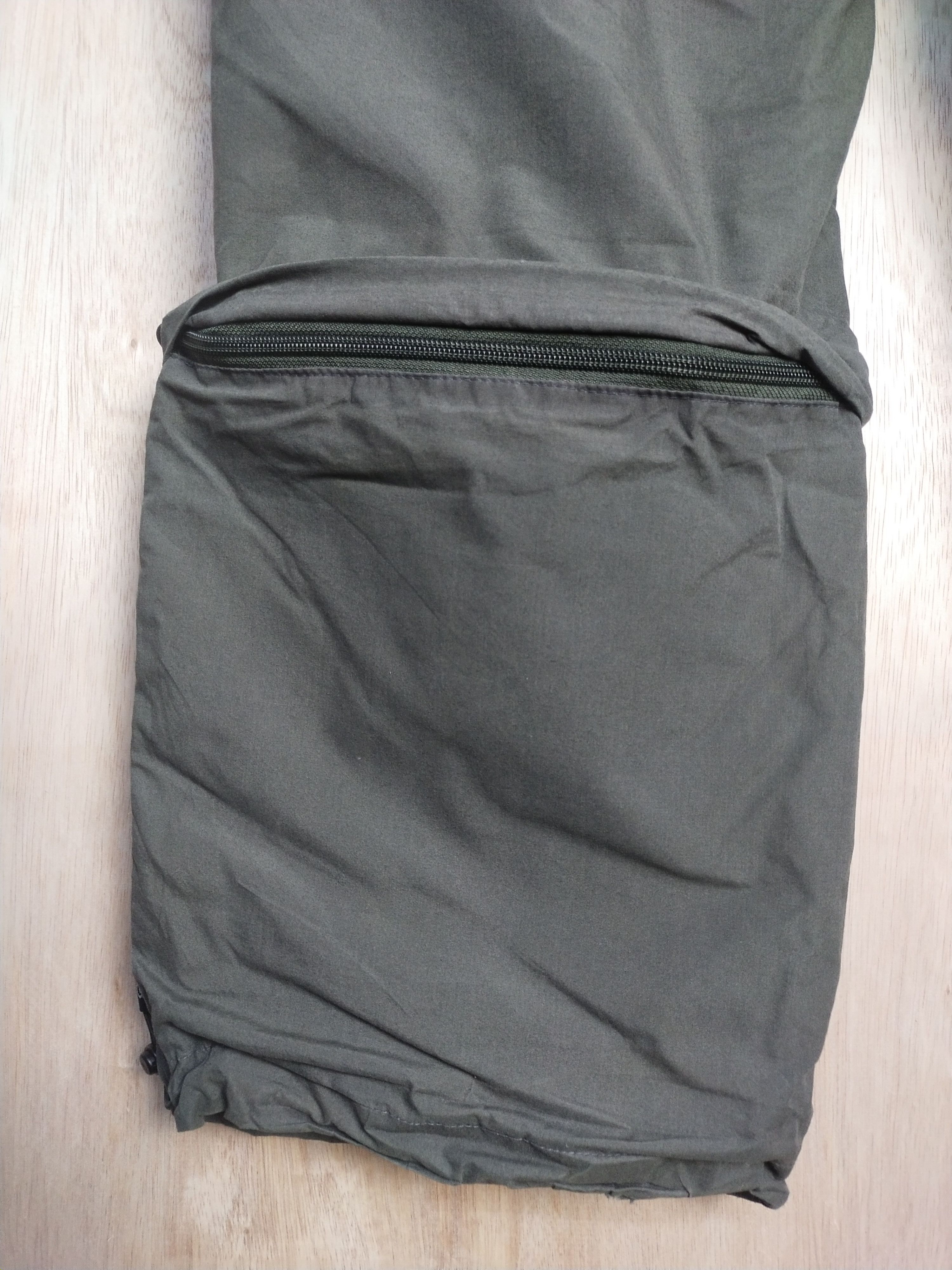 Japanese Brand DL PIKO multipocket hiking tactical Green Cargo Pants #2864 Size US 35 - 18 Thumbnail