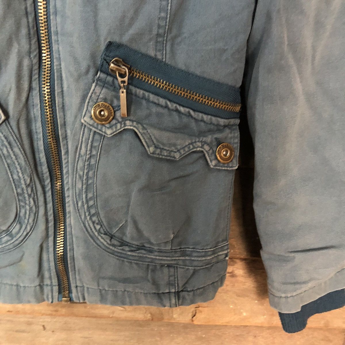 Japanese Brand Jack Dakota Blue Light Jacket #2817 Size S / US 4 / IT 40 - 9 Thumbnail