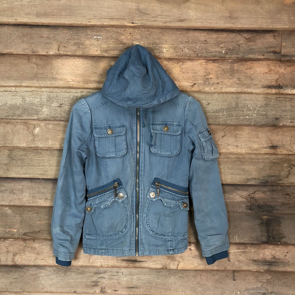 Japanese Brand Jack Dakota Blue Light Jacket #2817 Size S / US 4 / IT 40 - 1 Thumbnail