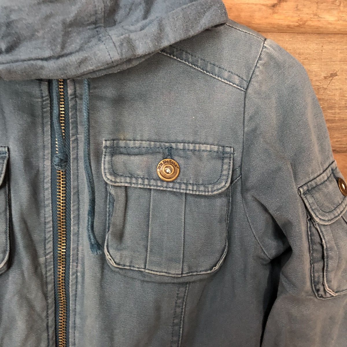 Japanese Brand Jack Dakota Blue Light Jacket #2817 Size S / US 4 / IT 40 - 7 Thumbnail