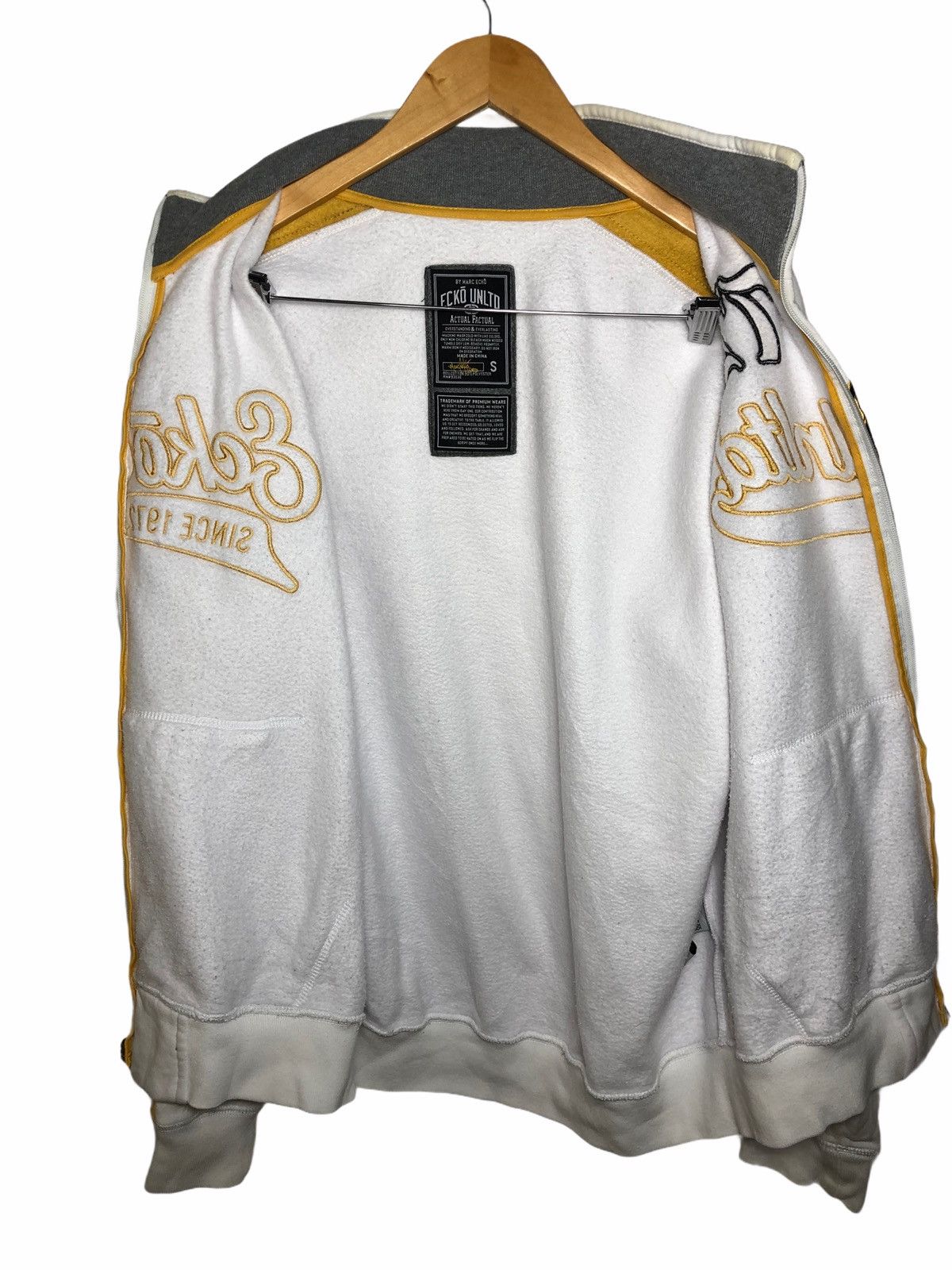 Ecko Unltd. × Vintage Vintage Ecko Embroidery Big Logo Zipper Ups Sweater Size US M / EU 48-50 / 2 - 3 Thumbnail
