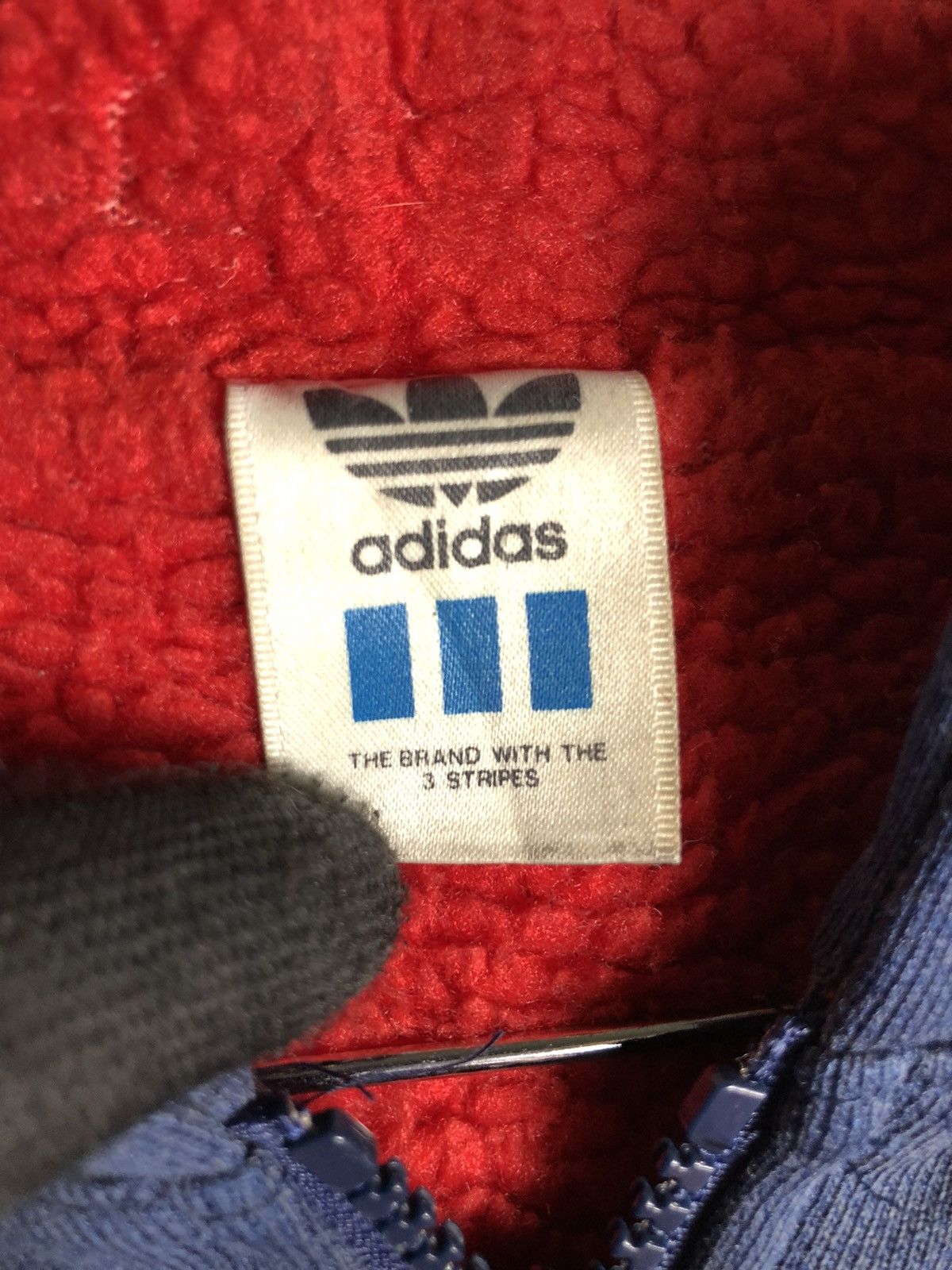 Adidas × Vintage Vintage 90s Adidas Hoodies spellout Size US XL / EU 56 / 4 - 10 Thumbnail