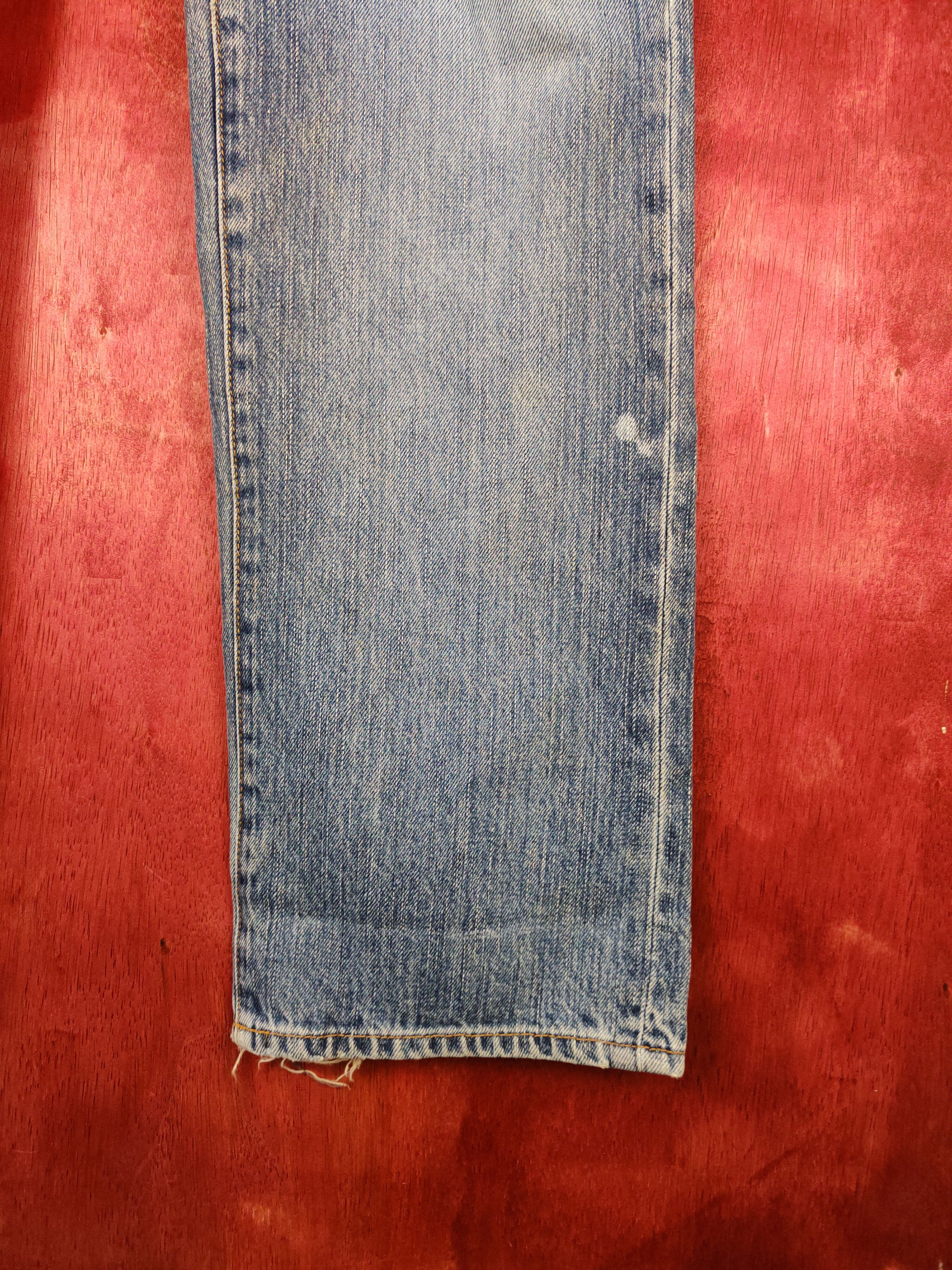 Japanese Brand × Vintage Uniqlo vintage Faded Distressed Denim jeans pants #5960 Size US 32 / EU 48 - 6 Thumbnail