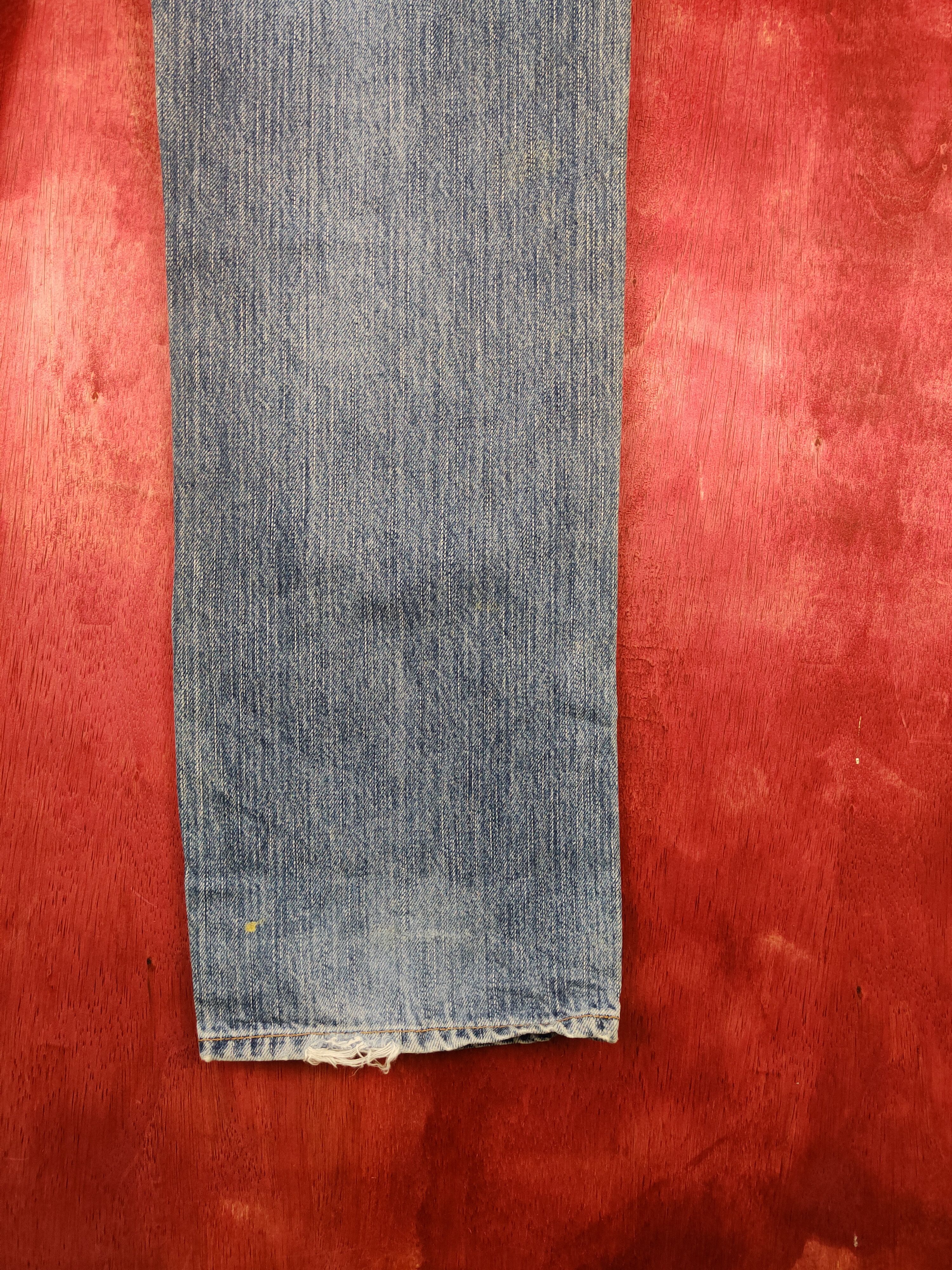 Japanese Brand × Vintage Uniqlo vintage Faded Distressed Denim jeans pants #5960 Size US 32 / EU 48 - 11 Thumbnail
