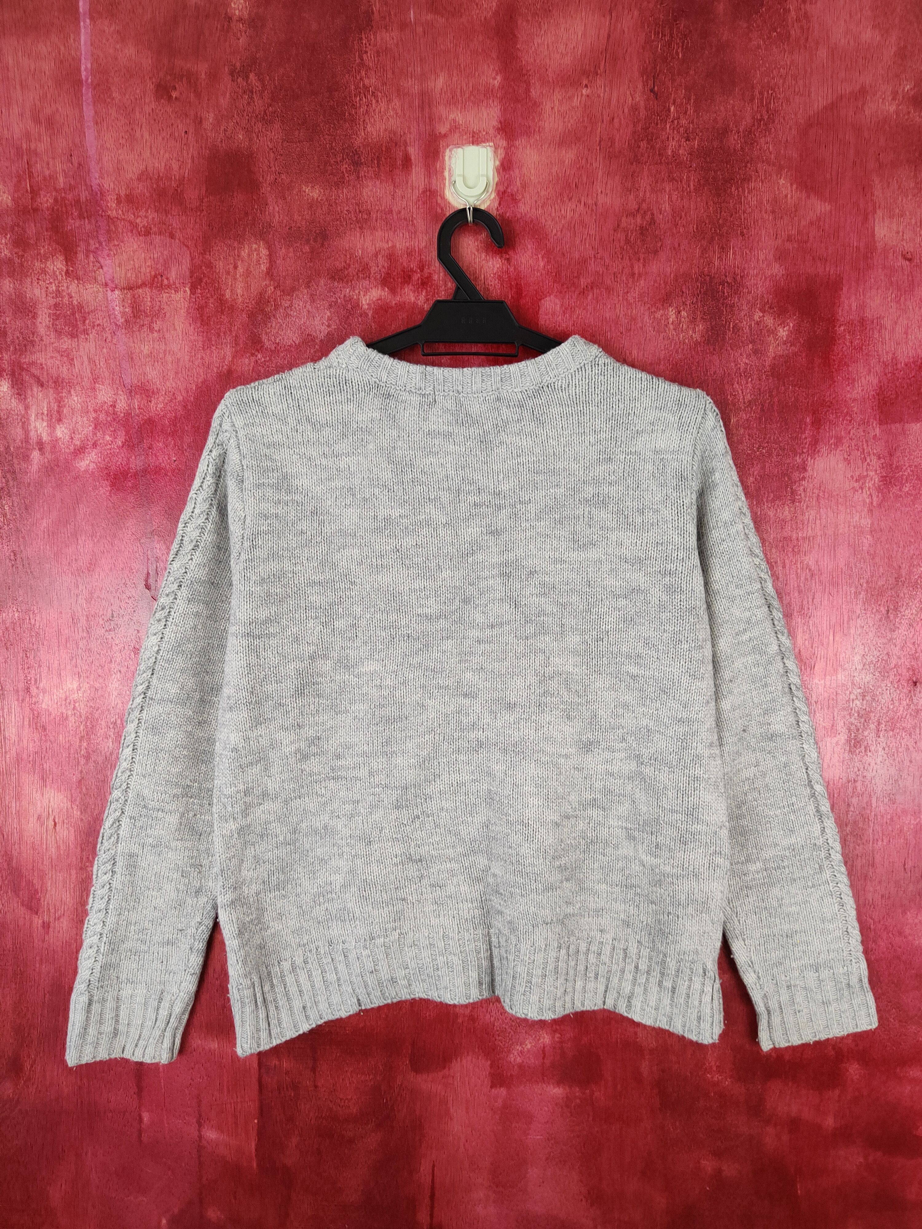 Aran Isles Knitwear × Japanese Brand × LOWRYS FARM Lowrys Farm japan cable aran isle Knitwear Sweater #5937 Size S / US 4 / IT 40 - 7 Thumbnail
