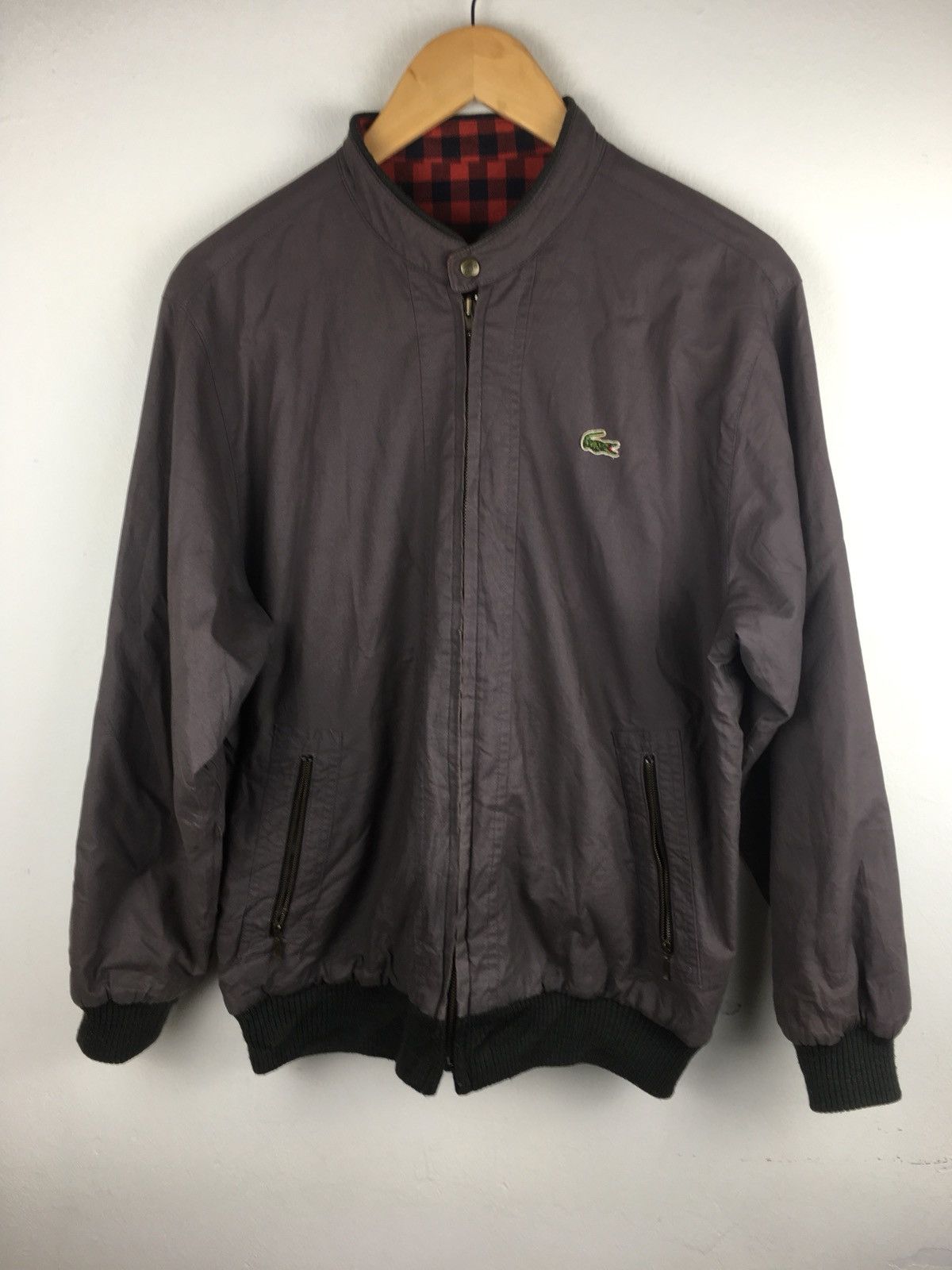 Lacoste × Vintage Lacoste Reversible Jacket armpit 22.5x27 Size US M / EU 48-50 / 2 - 3 Thumbnail