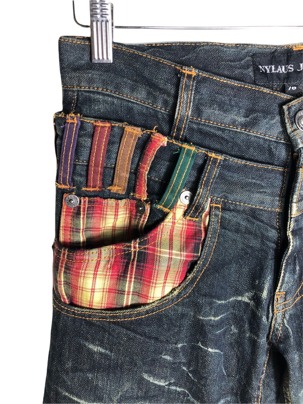 If Six Was Nine × Japanese Brand × Vintage Japanese Brand Designer Nylaus denime Size US 31 - 3 Thumbnail