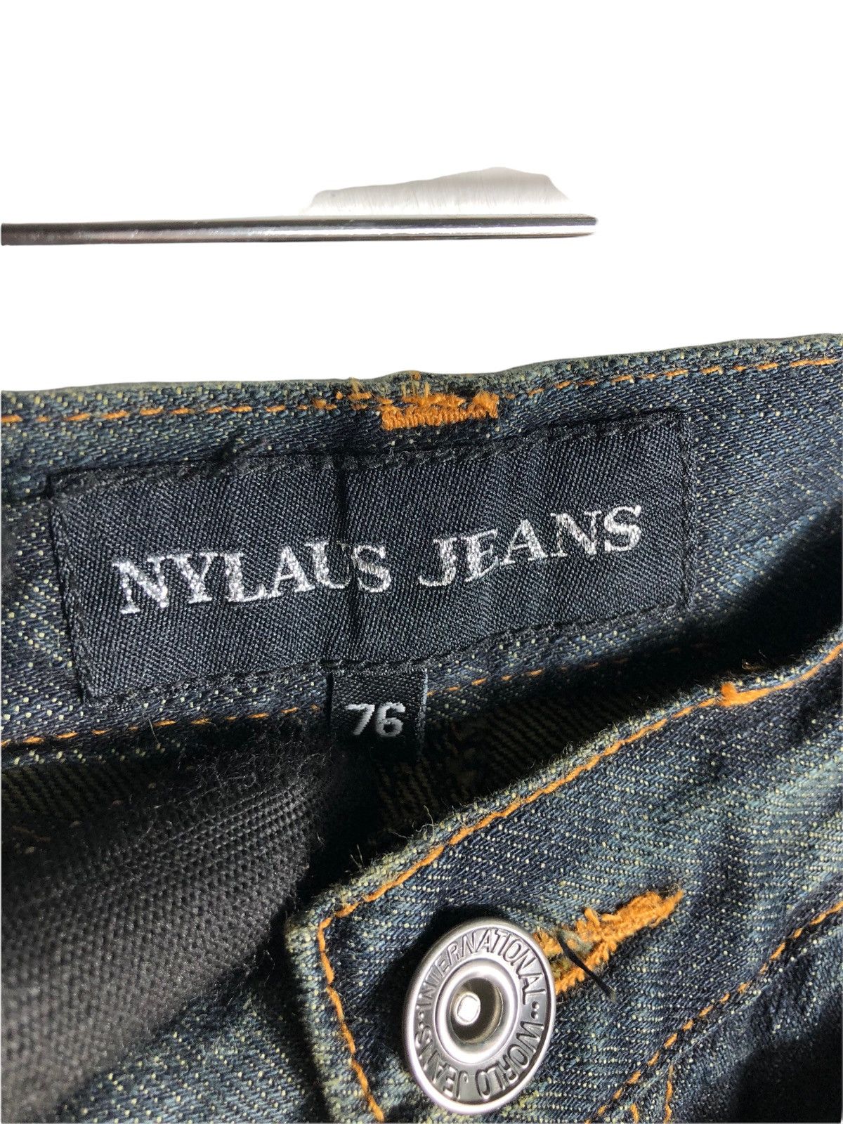 If Six Was Nine × Japanese Brand × Vintage Japanese Brand Designer Nylaus denime Size US 31 - 10 Thumbnail