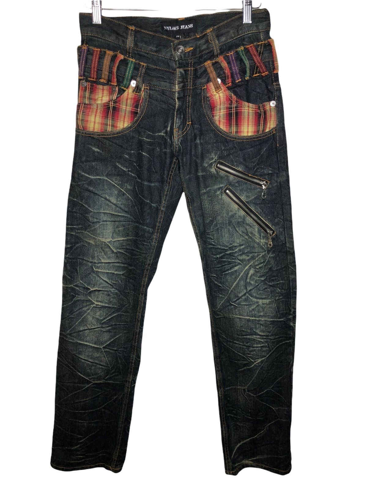 If Six Was Nine × Japanese Brand × Vintage Japanese Brand Designer Nylaus denime Size US 31 - 1 Thumbnail