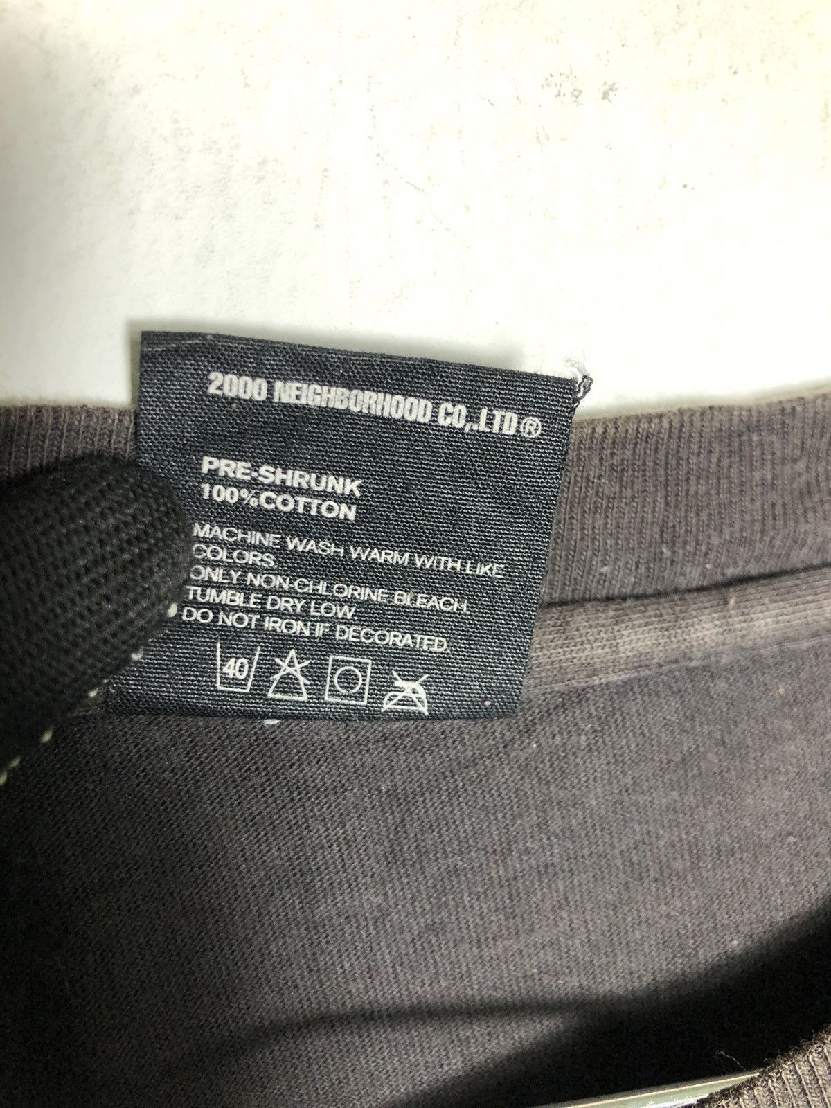 Japanese Brand × Neighborhood Neighborhood skull logo 3 quarter shirt Size US M / EU 48-50 / 2 - 8 Thumbnail