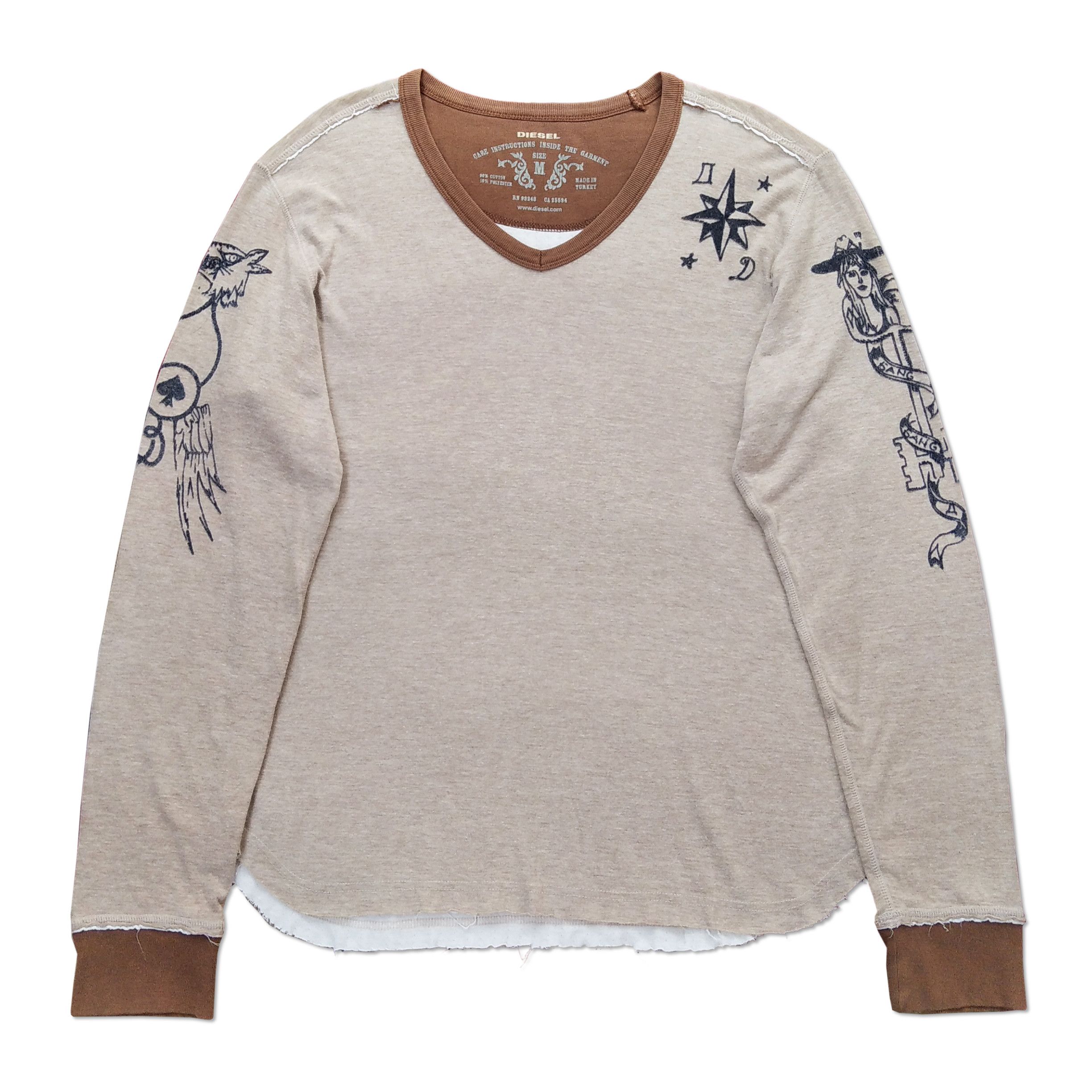Vintage 00's DIESEL Made in Turkey Longsleeve
