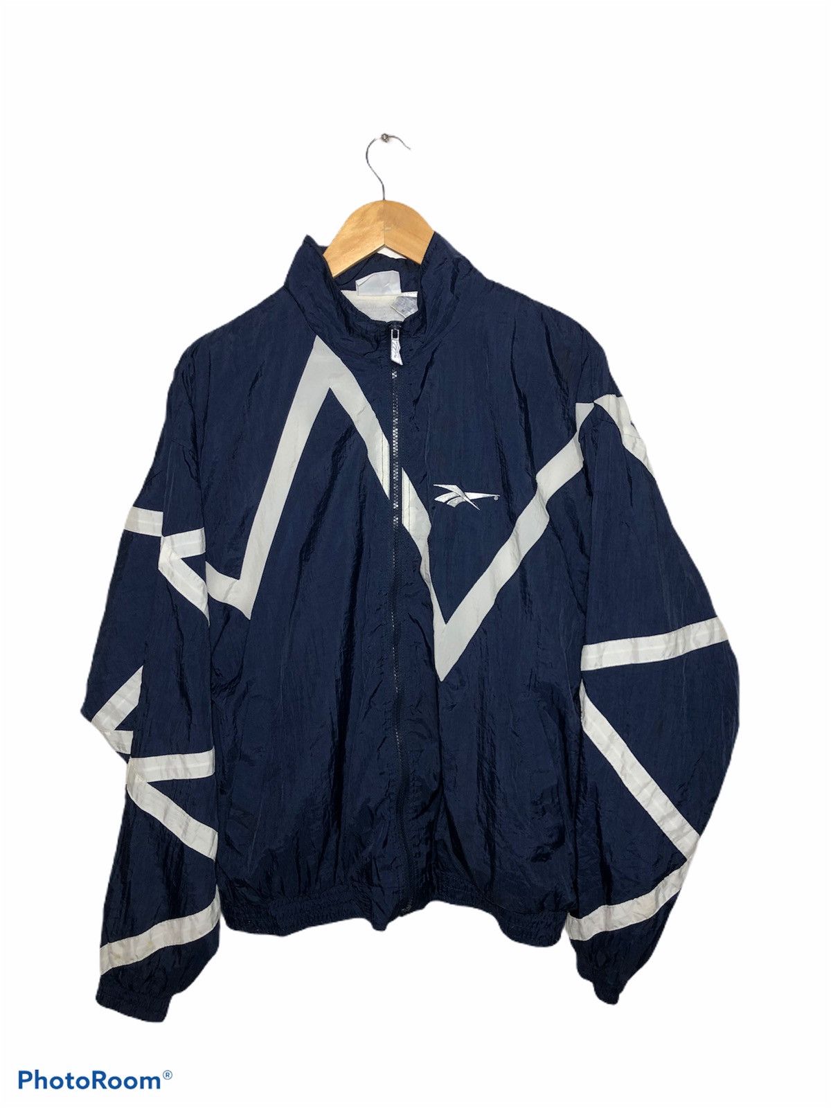 Reebok × Vintage Vintage Reebok windbreaker jacket Size US L / EU 52-54 / 3 - 1 Thumbnail