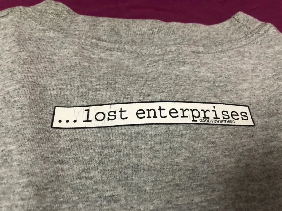 Lost Enterprises Vintage Lost Enterprises Skateboard T-Shirt Size US M / EU 48-50 / 2 - 9 Thumbnail