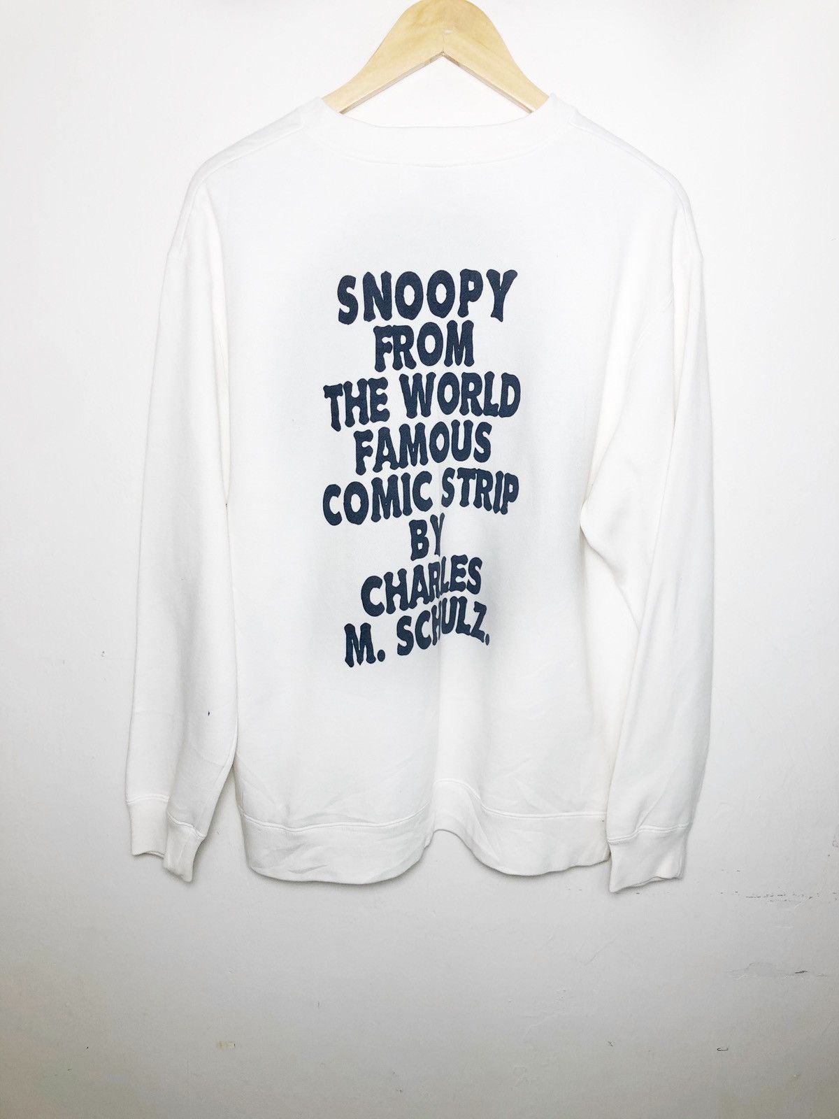 Cartoon Network × Disney × Vintage Vintage Disney Snoopy Sweatshirt jumper Size US M / EU 48-50 / 2 - 2 Thumbnail