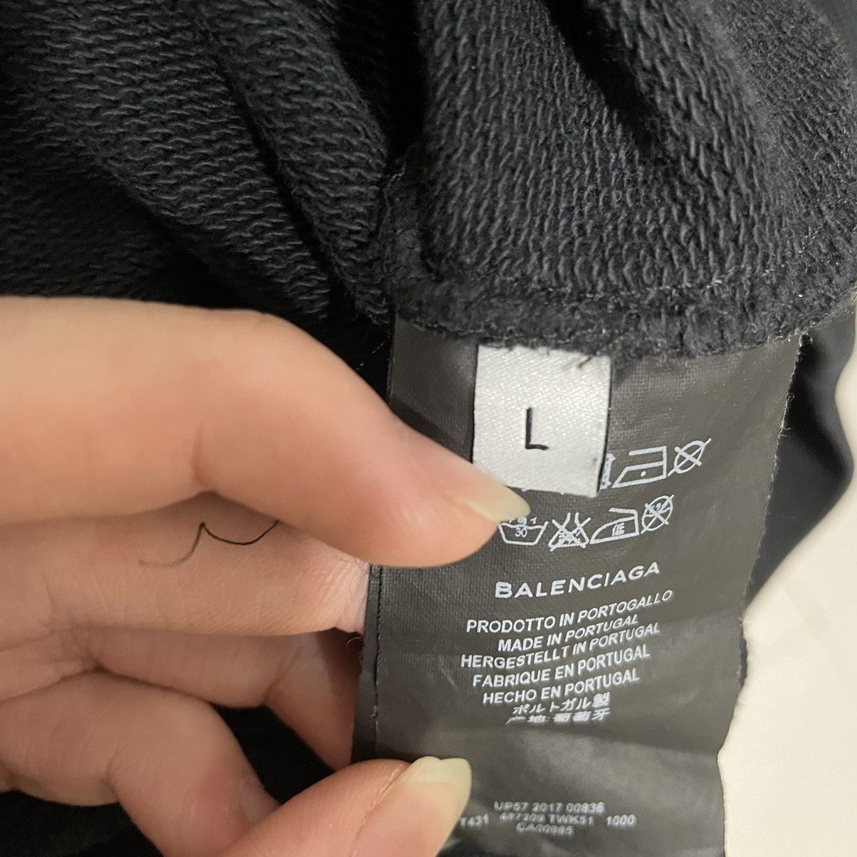 Balenciaga ‼️Rare Grails‼️Balenciaga Sinners Hoodie Size US L / EU 52-54 / 3 - 8 Thumbnail