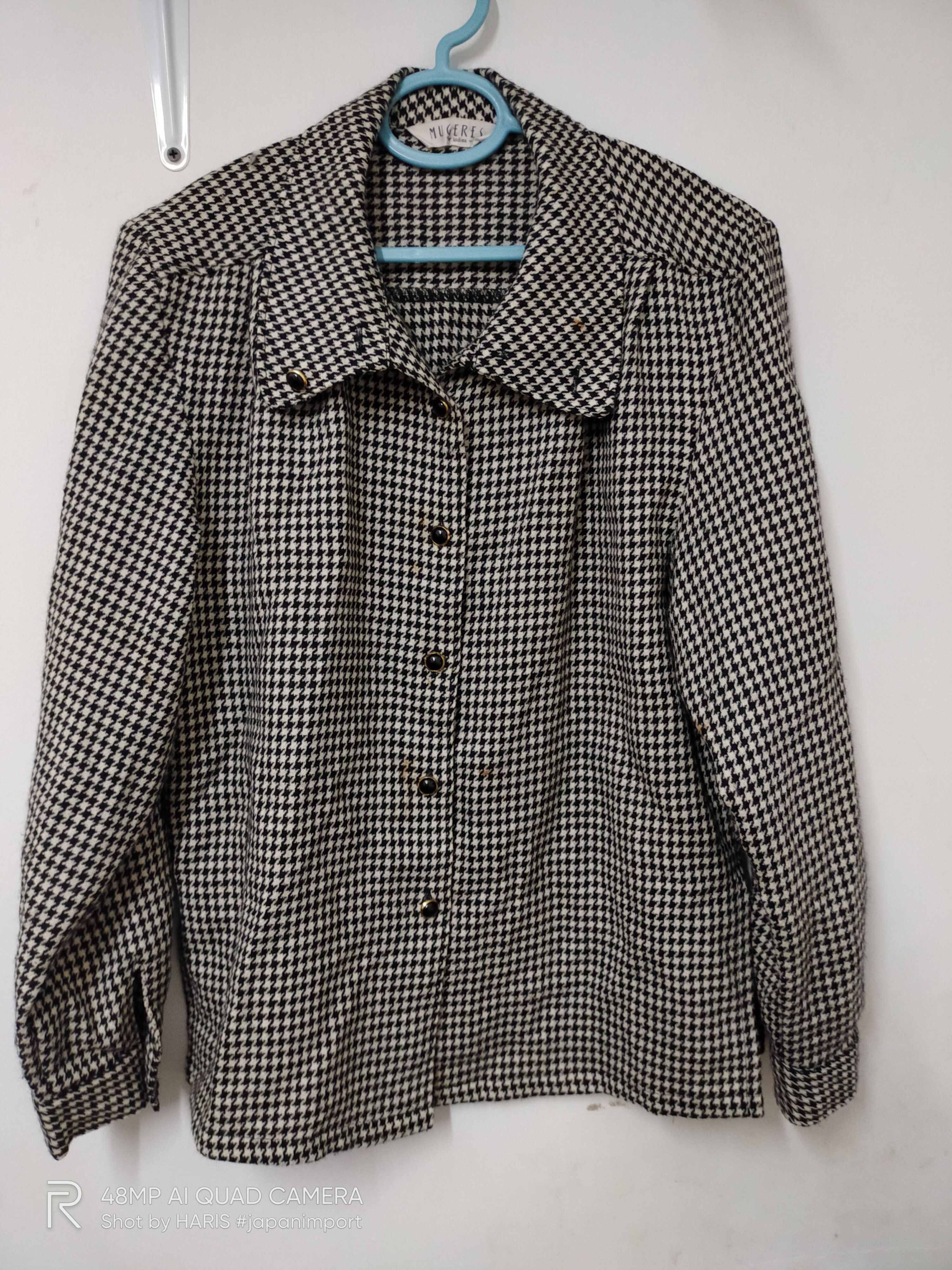 RETRO MUGERES BRAND LADIES LONG SLEEVE BLOUSE ❌