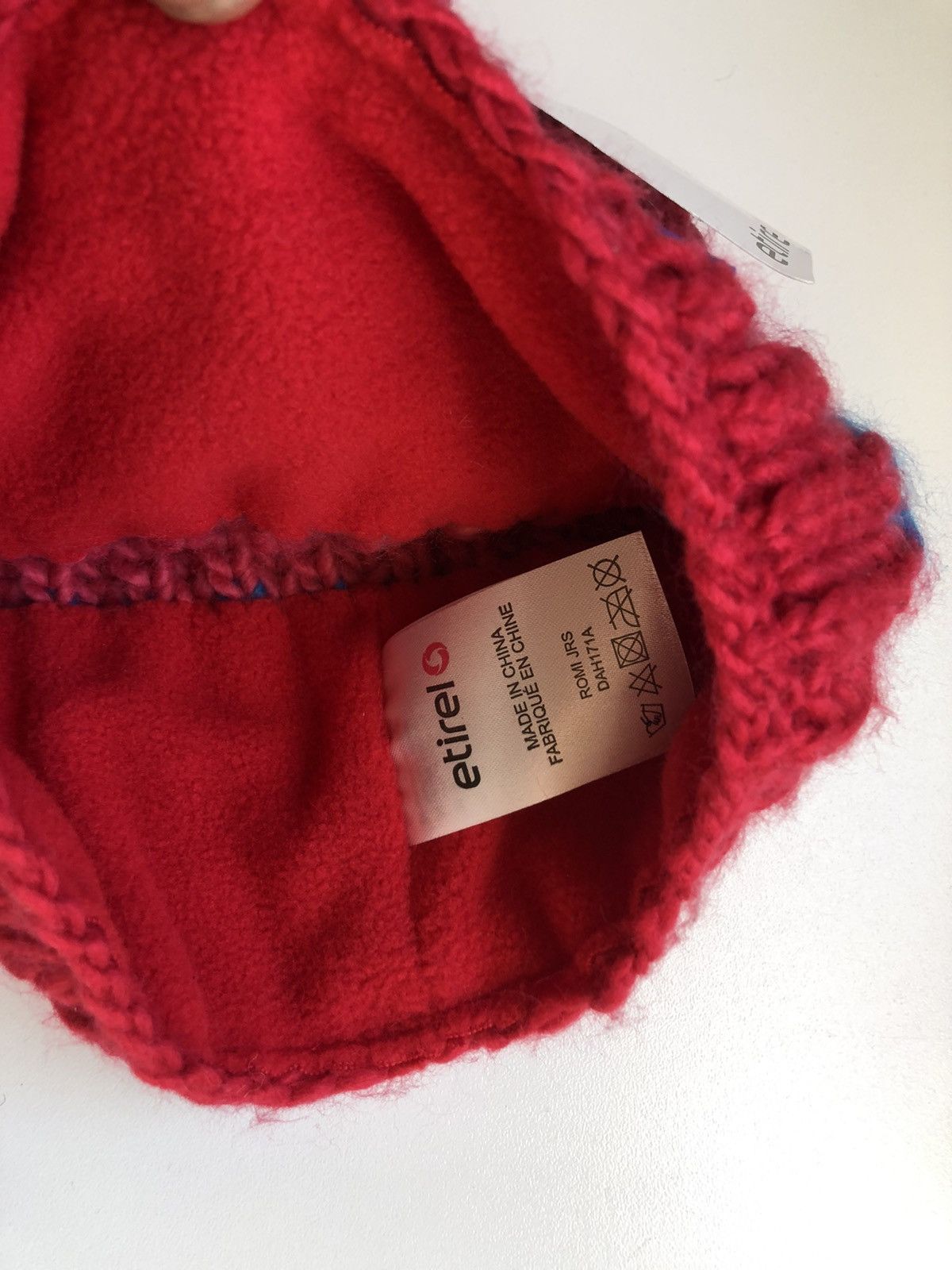 Other × Vintage Etirel Vintage Beanie PINK/Red Size ONE SIZE - 3 Thumbnail