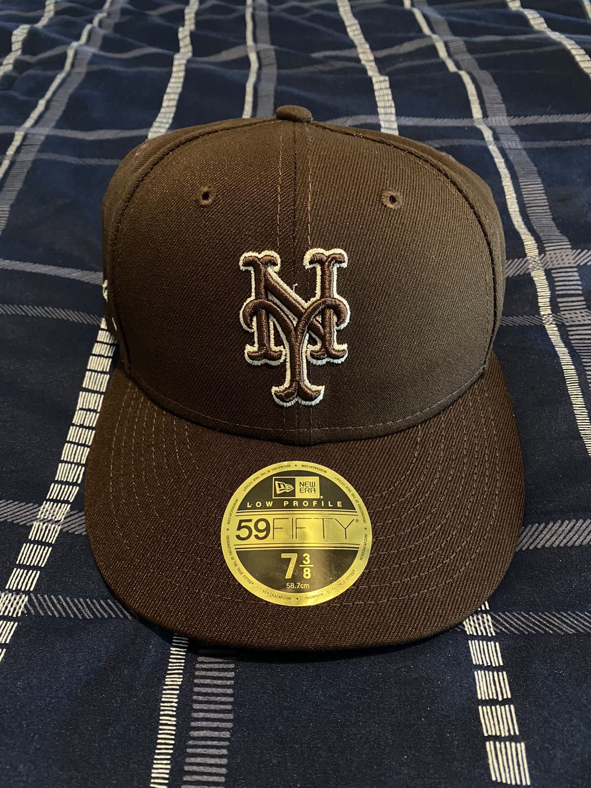 Aime Leon Dore Aime Leon Dore New Era 7 3/8 Brown Mets | Grailed