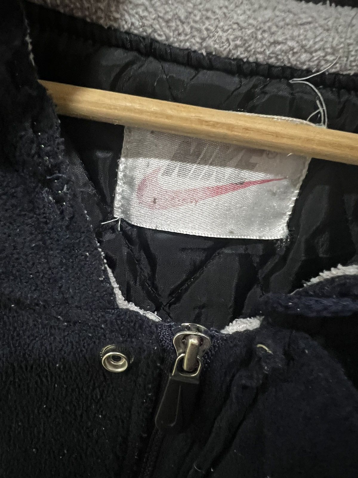 Japanese Brand Vintage Nike ACG fleece hoodie down jacket Size US L / EU 52-54 / 3 - 3 Thumbnail
