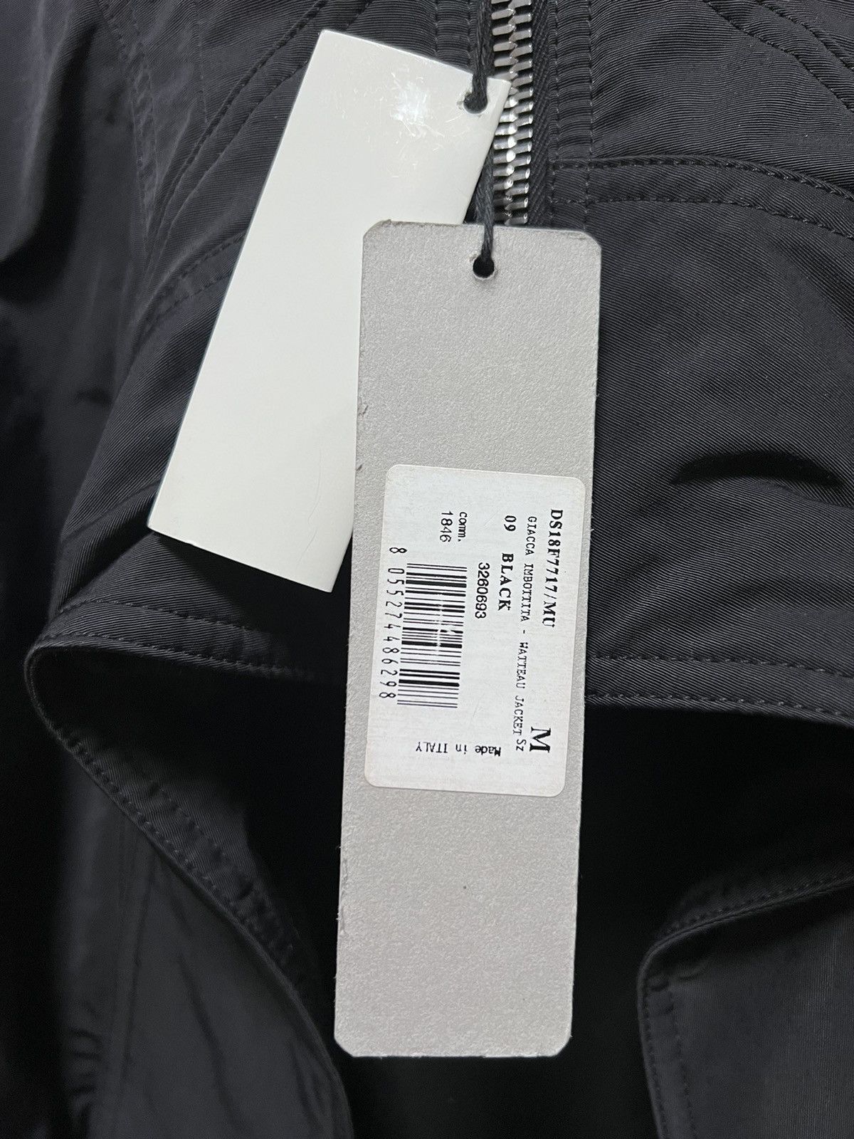 Rick Owens Drkshdw Rick Owens ss18 WATTEAU JACKET sz M Size M / US 6-8 / IT 42-44 - 4 Thumbnail