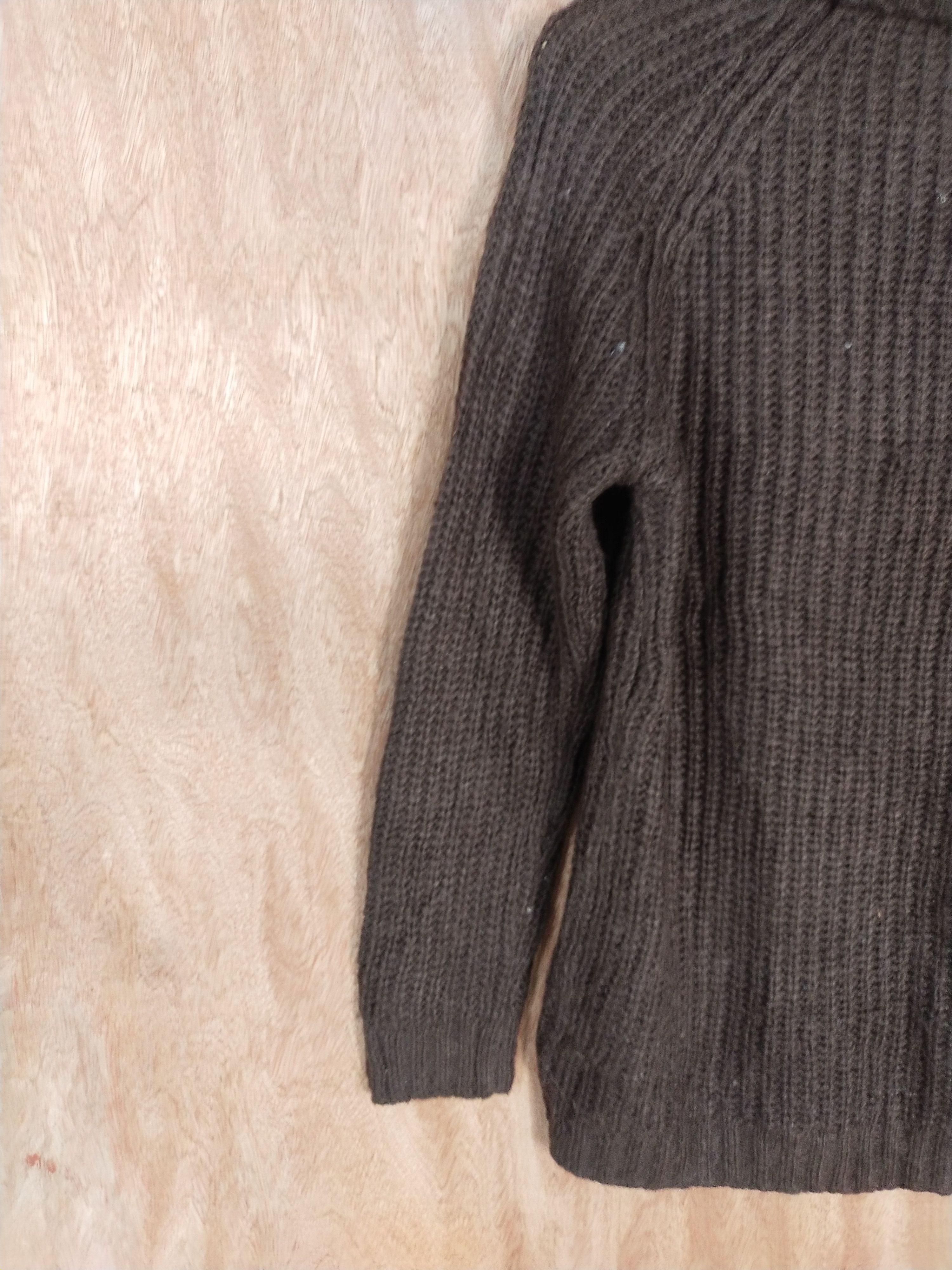 Homespun Knitwear × Japanese Brand .fr brown knitwear vintage japan # S039 Size US M / EU 48-50 / 2 - 8 Thumbnail
