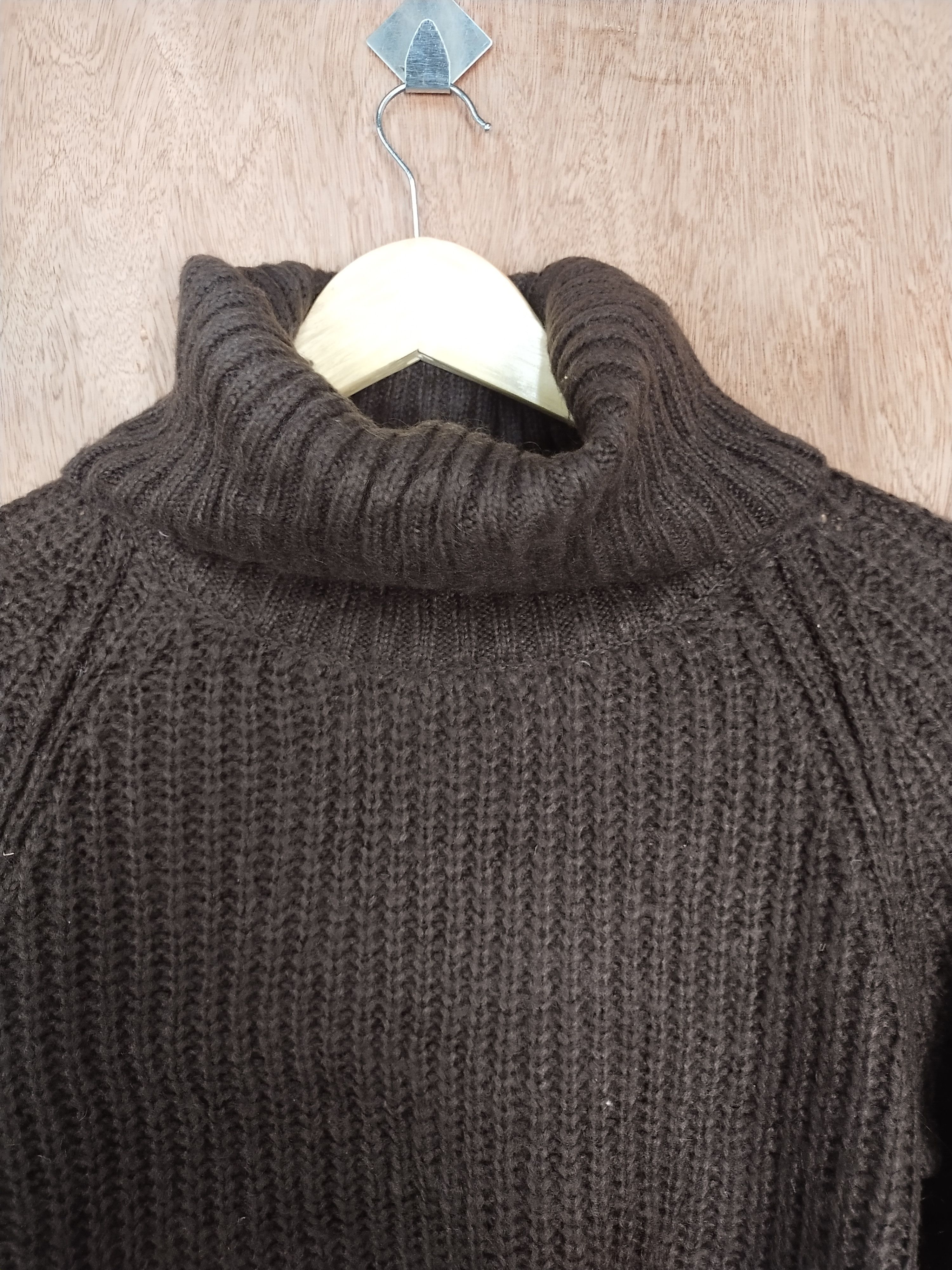 Homespun Knitwear × Japanese Brand .fr brown knitwear vintage japan # S039 Size US M / EU 48-50 / 2 - 2 Thumbnail