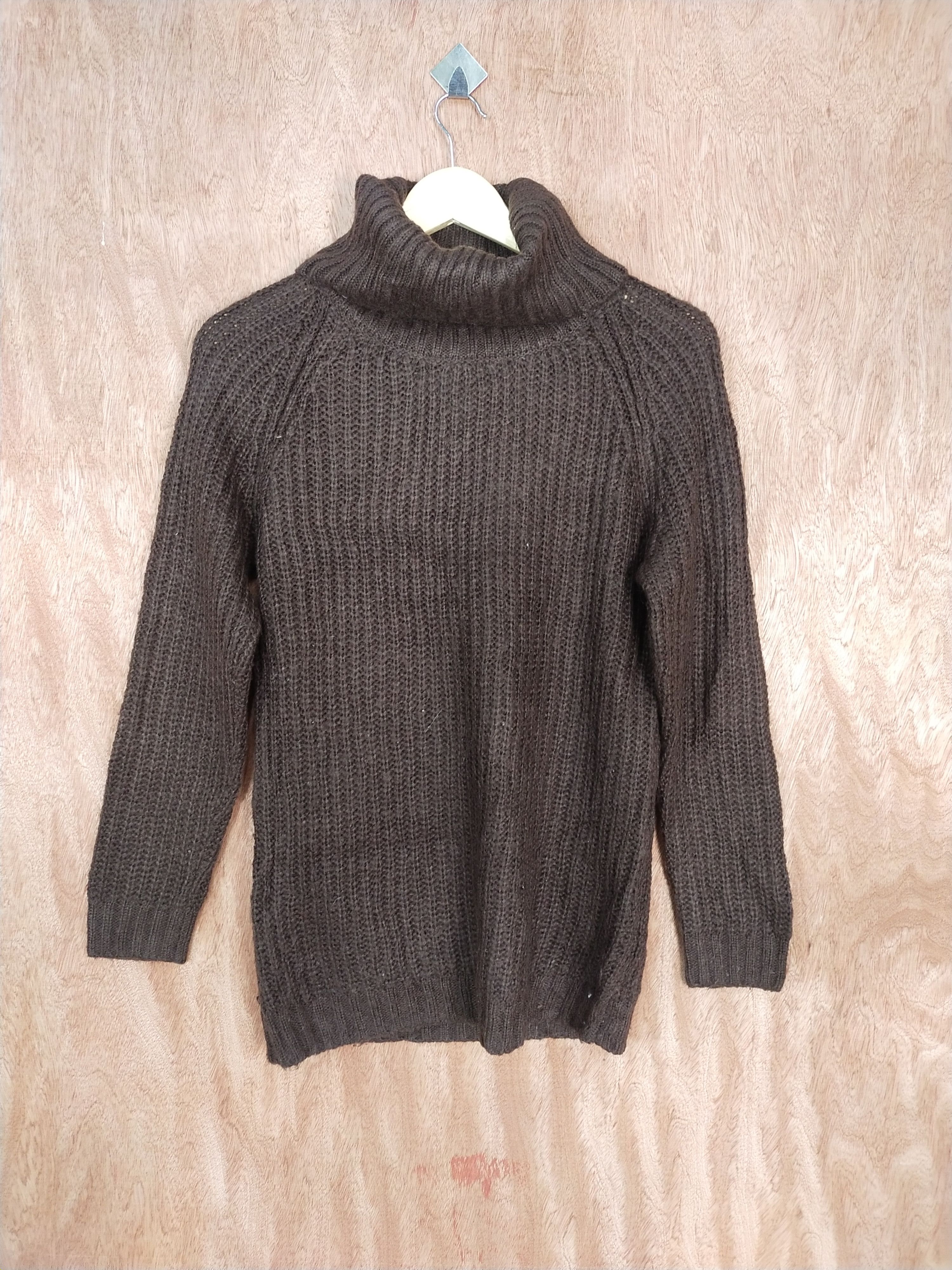 Homespun Knitwear × Japanese Brand .fr brown knitwear vintage japan # S039 Size US M / EU 48-50 / 2 - 1 Thumbnail