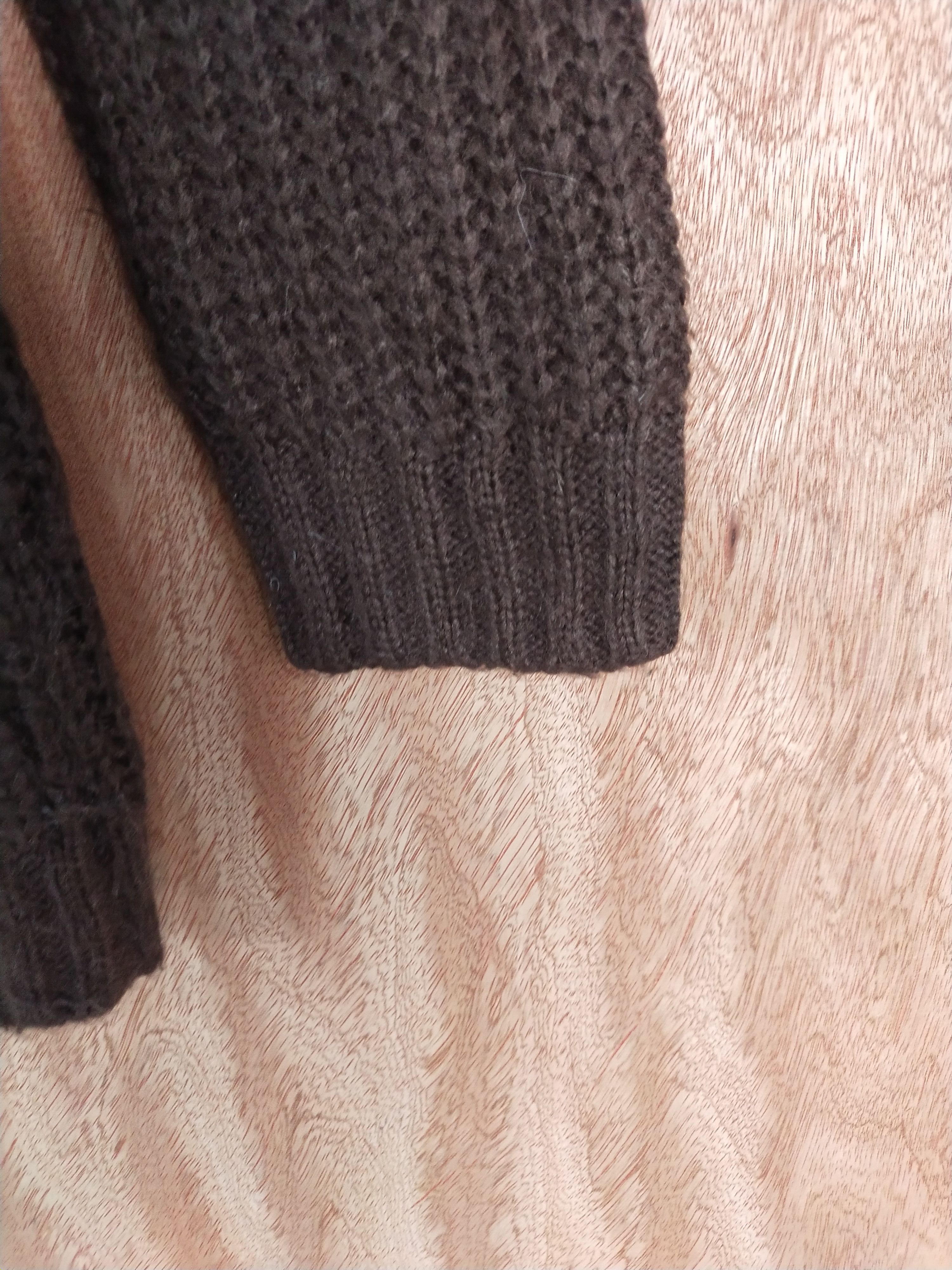 Homespun Knitwear × Japanese Brand .fr brown knitwear vintage japan # S039 Size US M / EU 48-50 / 2 - 7 Thumbnail