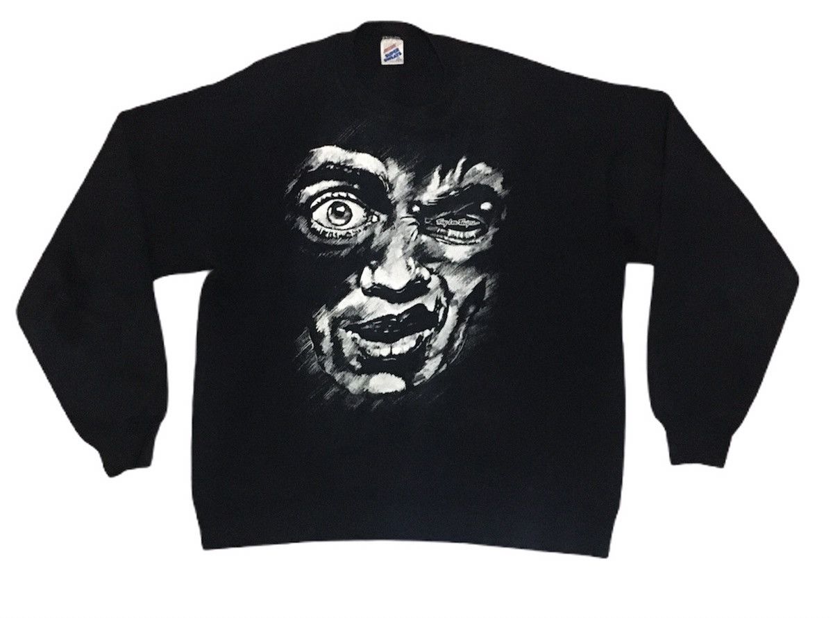 Vintage Vintage Art Motorcycle Troy Lee Designs Sweatshirt 1990s Size US XL / EU 56 / 4 - 1 Thumbnail