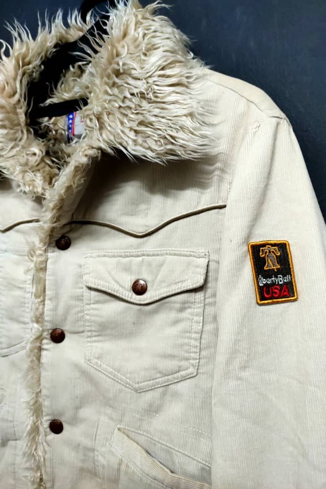 Liberty Liberty Bell Corduroy Sherpa Jacket Size US M / EU 48-50 / 2 - 5 Thumbnail