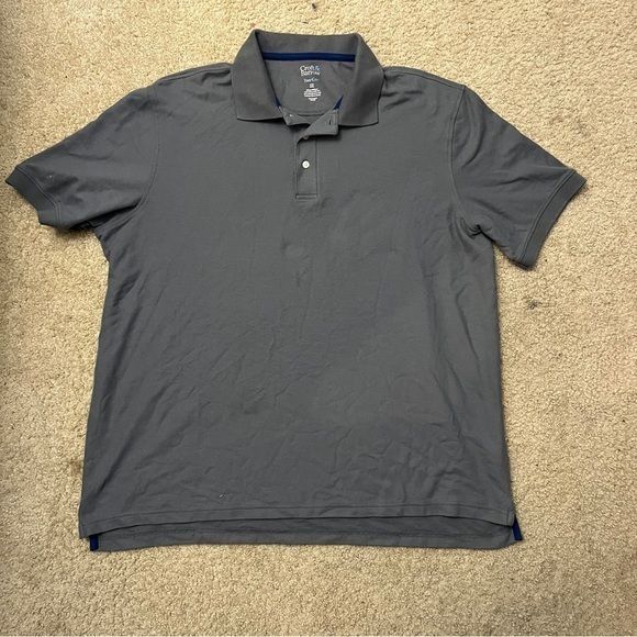 Croft Barrow croft and barrow XXL easy care men gray short sleeve