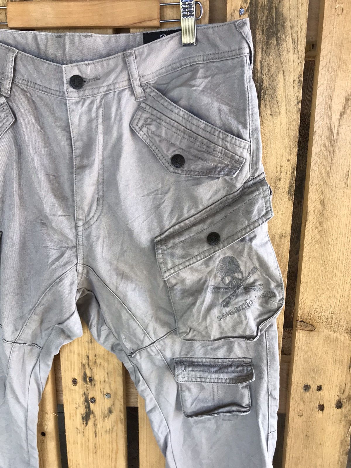 Japanese Brand Roen x Semantic Design Bondage Multipocket Utility Cargo Size US 35 - 9 Thumbnail
