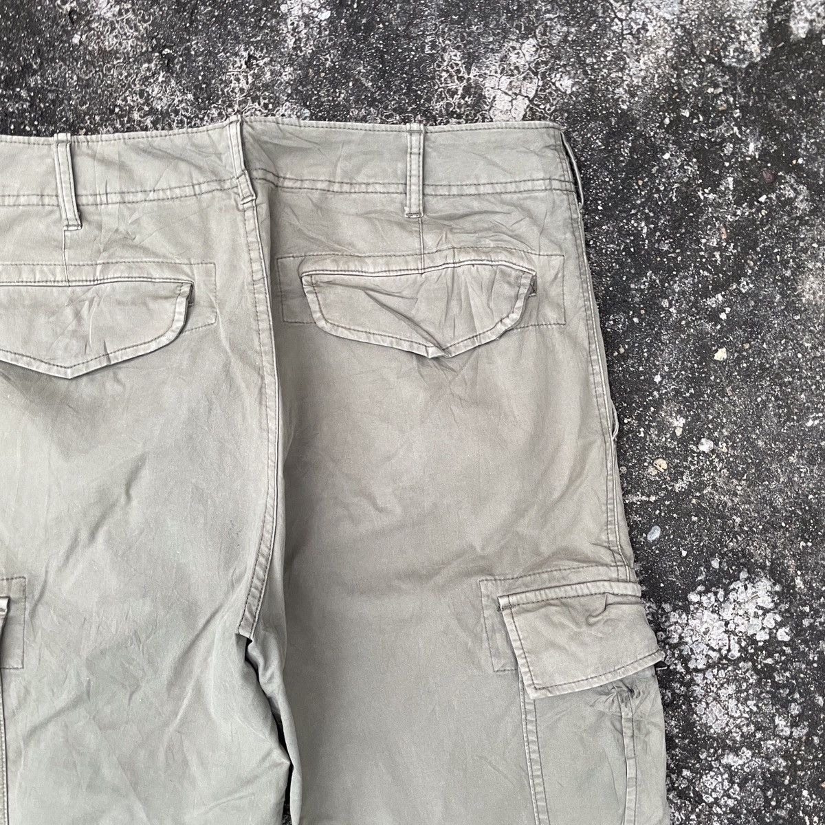 Japanese Brand Vintage Japanese Designer Tactical Cargo Pants Size US 33 - 7 Thumbnail