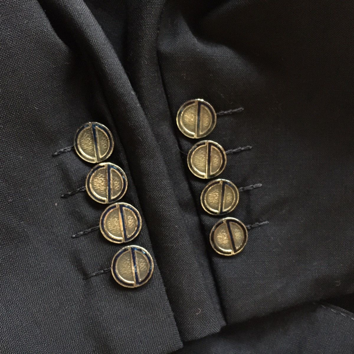 Christian Dior Monsieur × Dior Christian Dior Monsieur CD Button Blazers Size US L / EU 52-54 / 3 - 3 Thumbnail