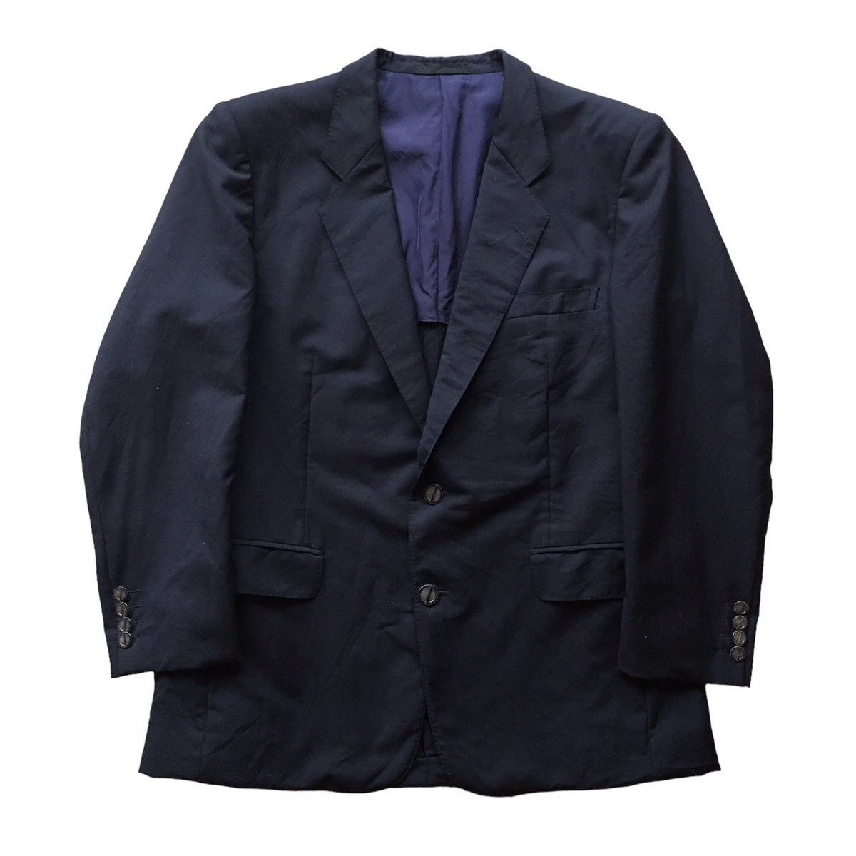 image of Christian Dior Monsieur Cd Button Blazers in Navy, Men's (Size Large)