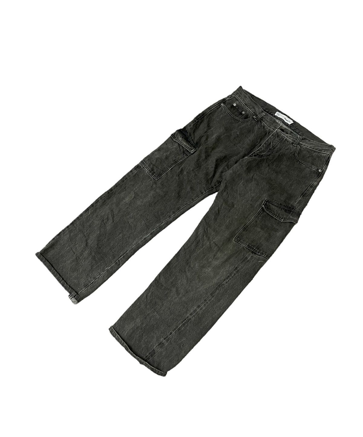 Rare!! Neighbourhood Selvage Cargo denim Pant / Nice design