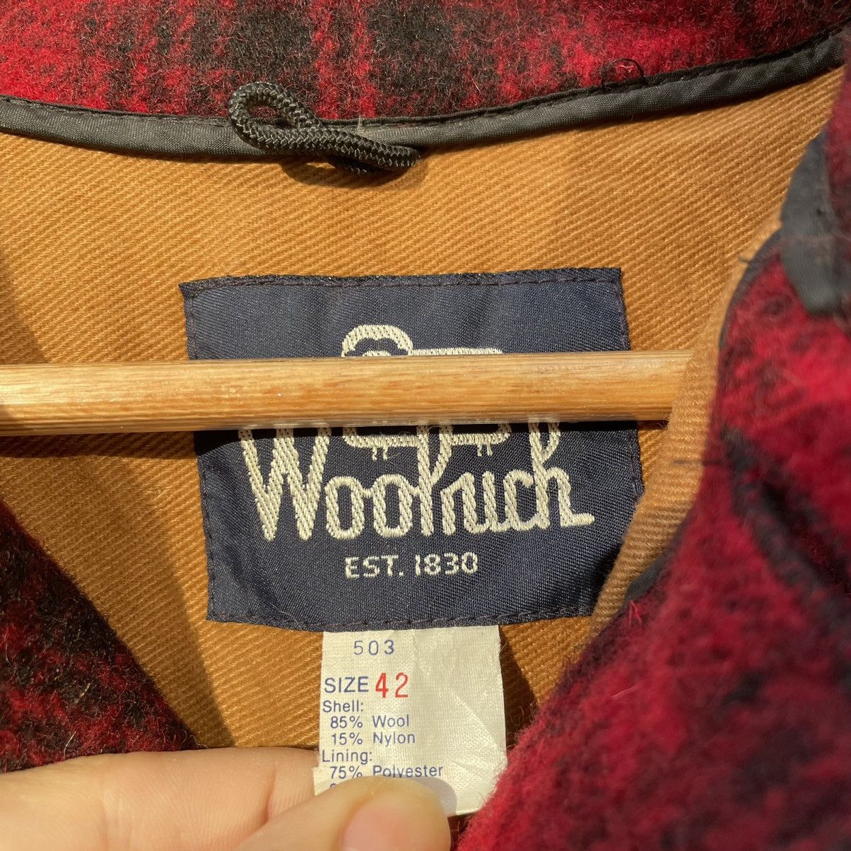 Vintage × Woolrich Woolen Mills vintage woolrich plaid lined jacket Size US M / EU 48-50 / 2 - 4 Thumbnail