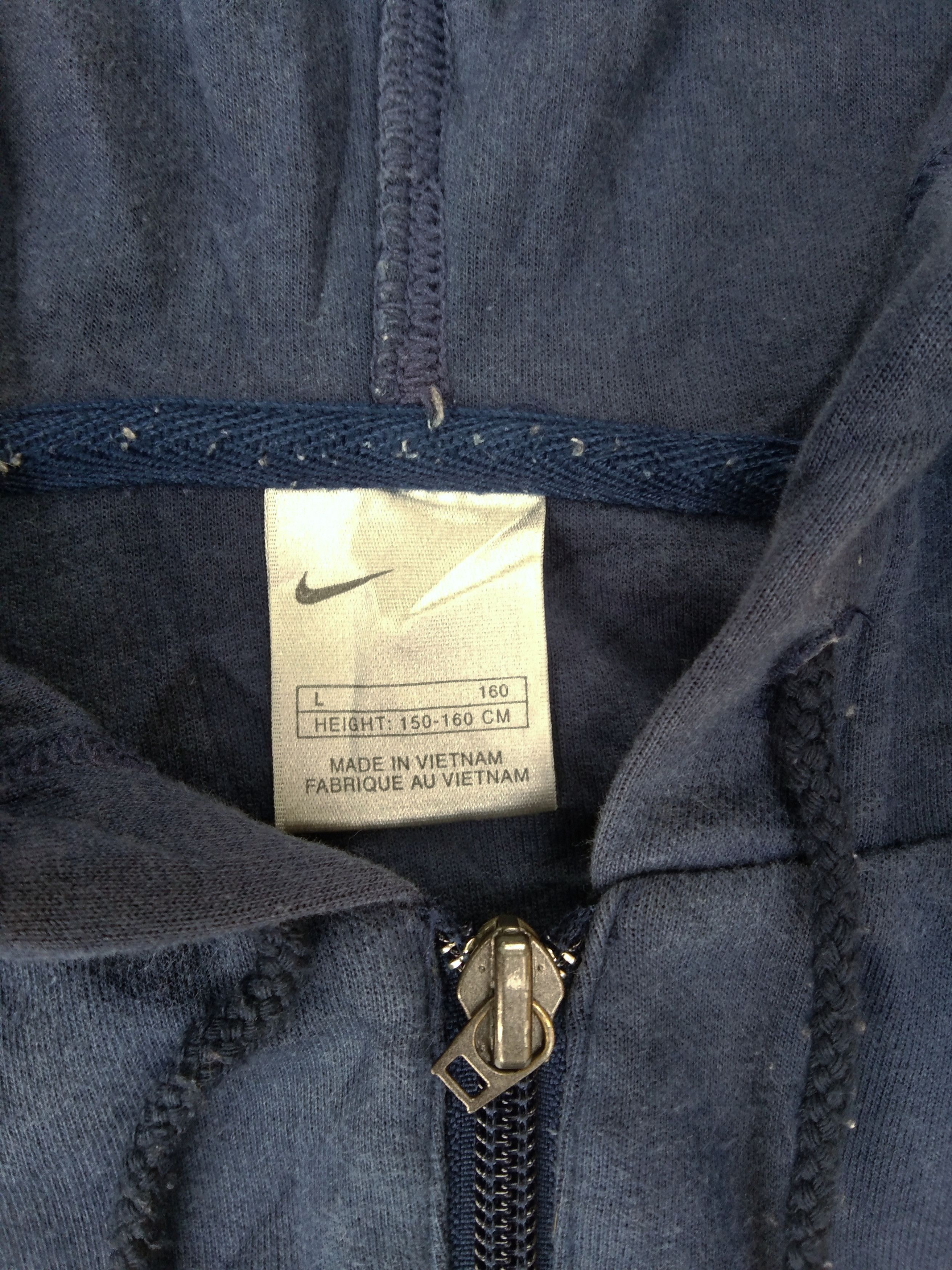Nike Vintage Y2k Nike Hoodie Zip Up Swoosh Logo Embroidered Size US M / EU 48-50 / 2 - 6 Thumbnail
