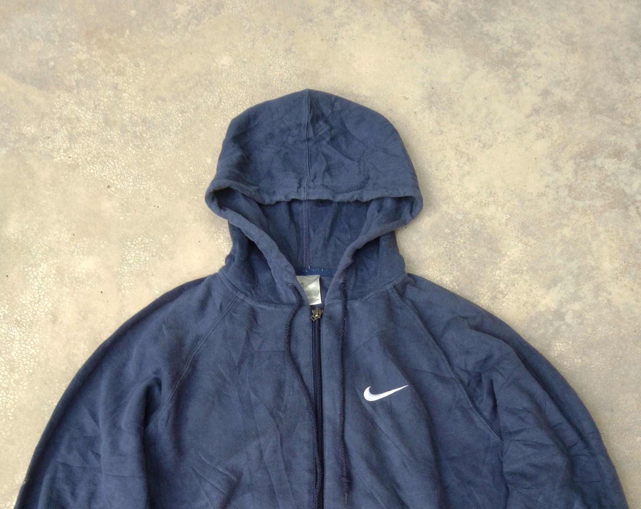 Nike Vintage Y2k Nike Hoodie Zip Up Swoosh Logo Embroidered Size US M / EU 48-50 / 2 - 4 Thumbnail