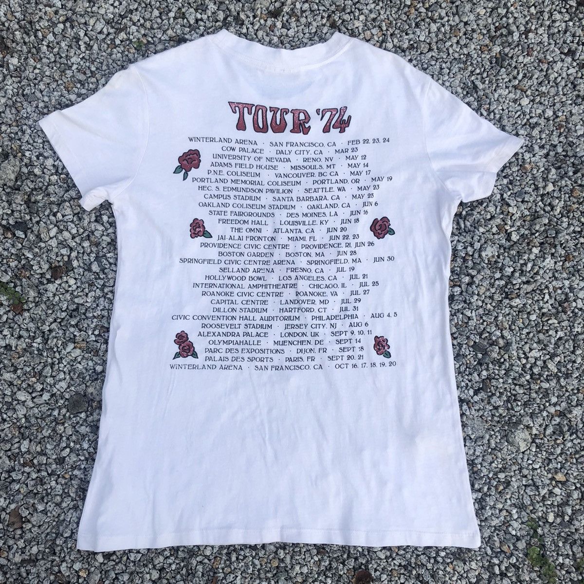Band Tees Grateful Dead Tour T Shirt Size S / US 4 / IT 40 - 2 Thumbnail