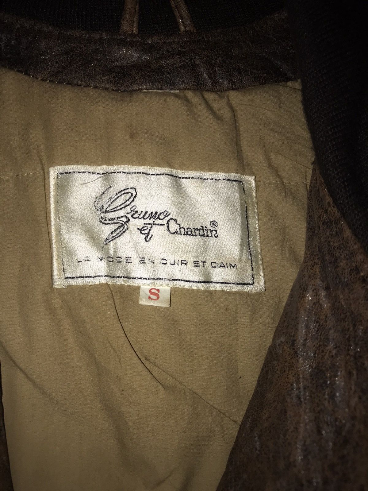 Japanese Brand Japanese Brand Vintage Leather Vest Biker Jacket Size US S / EU 44-46 / 1 - 3 Thumbnail