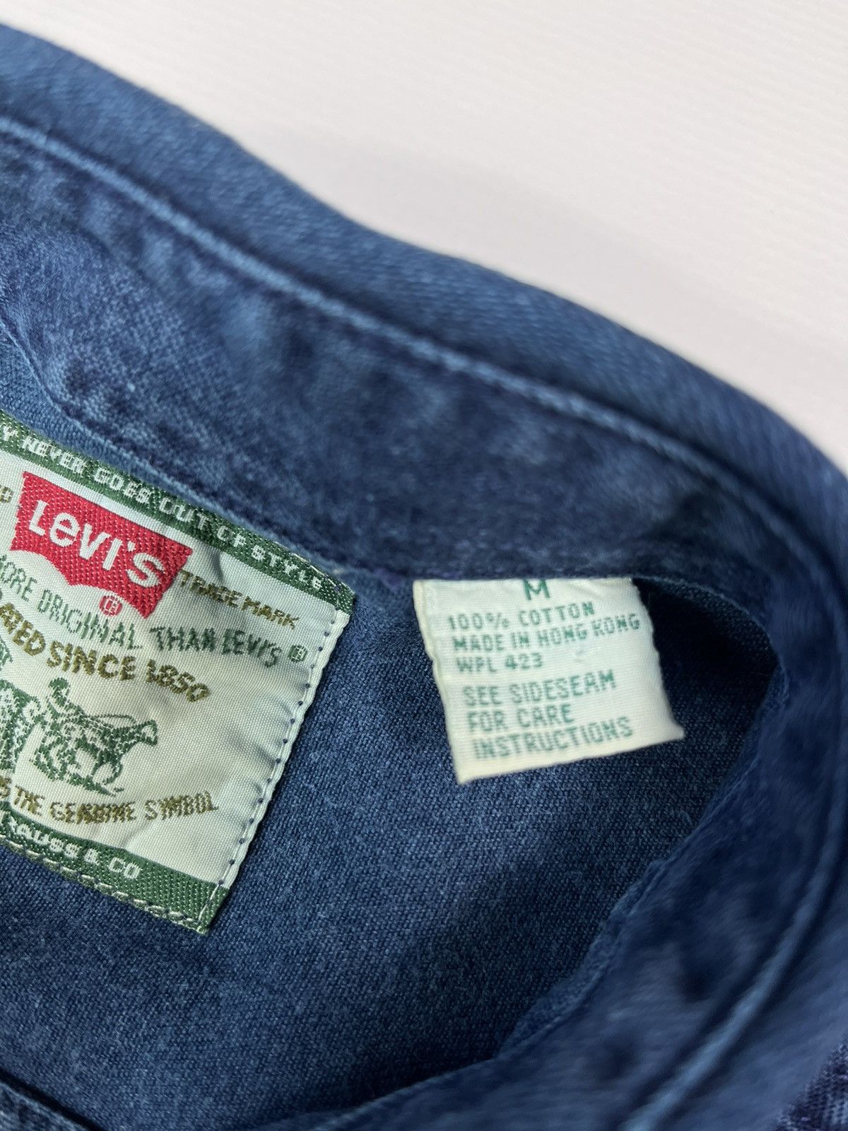 Levi's × Levi's Vintage Clothing Levis jeans shirt Size US M / EU 48-50 / 2 - 7 Thumbnail