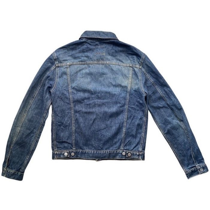 Helmut Lang Helmut Lang Archive Vintage Dark Denim Trucker Jacket Size US M / EU 48-50 / 2 - 2 Thumbnail
