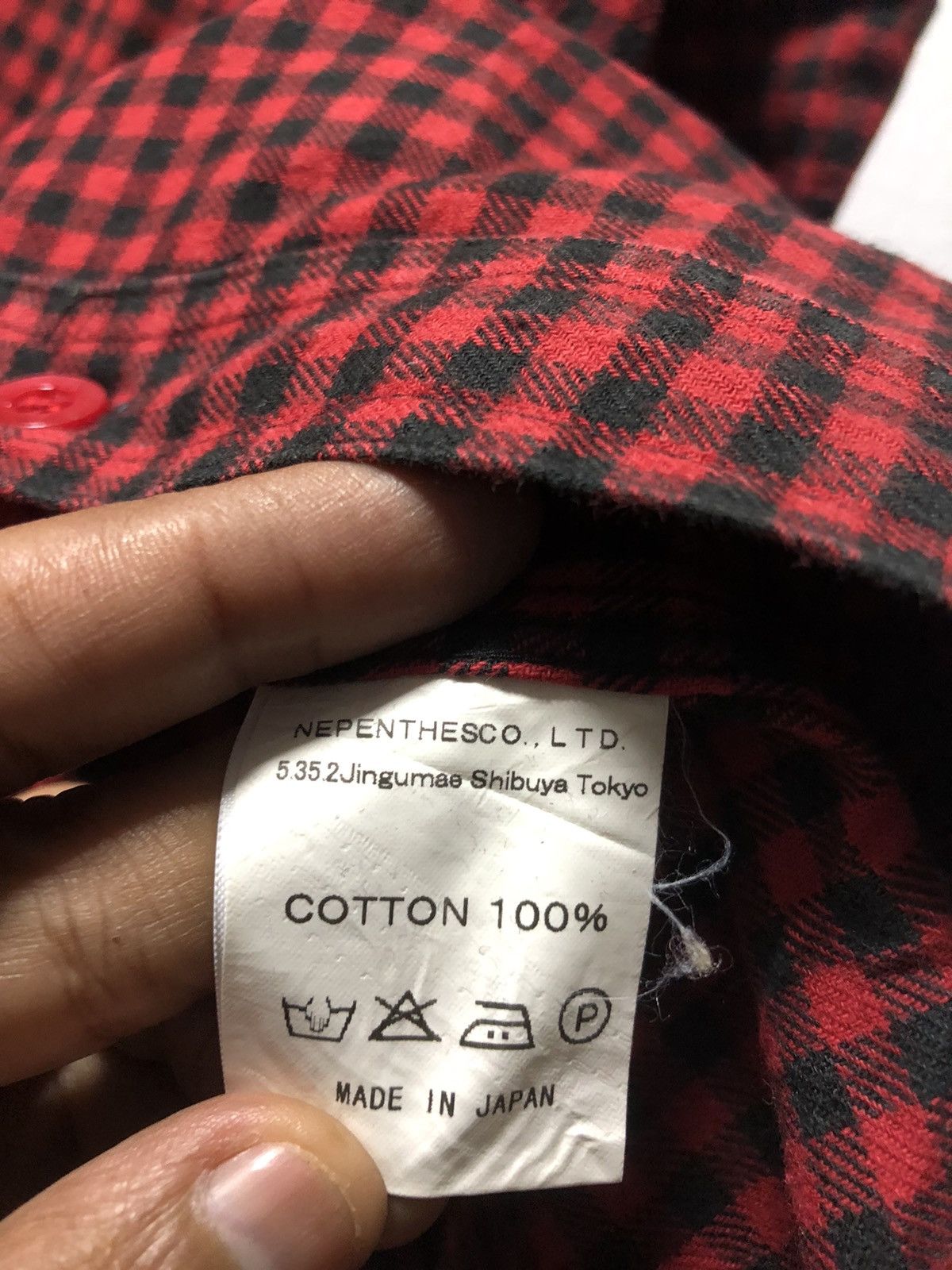Engineered Garments × Flannel × Nepenthes NEPENTHES Flannel Shirt Double Pocket Plaid Japan Made Size US S / EU 44-46 / 1 - 4 Thumbnail