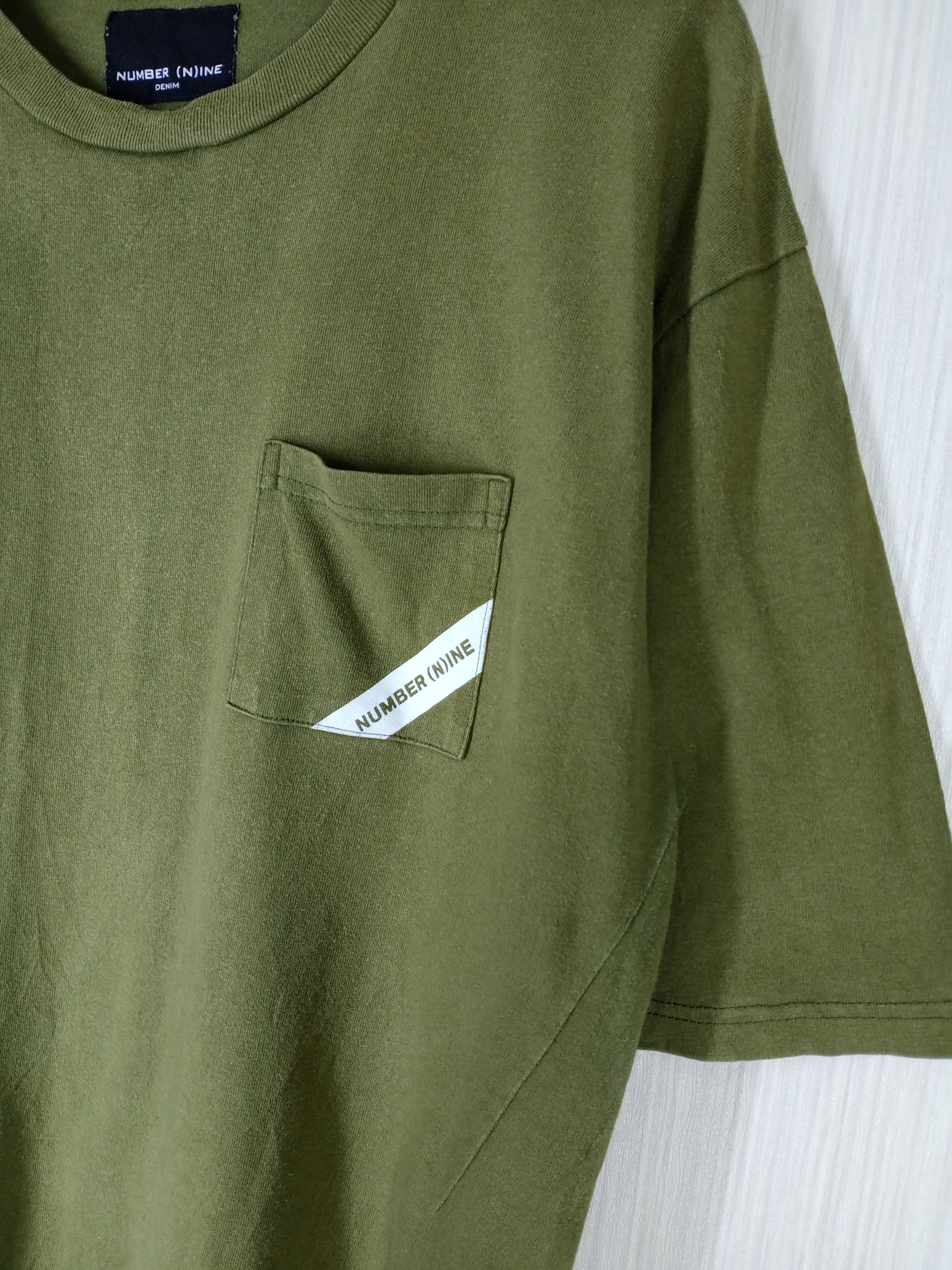 Number (N)ine Rare Number Nine Pocket Tshirt Size US M / EU 48-50 / 2 - 6 Thumbnail