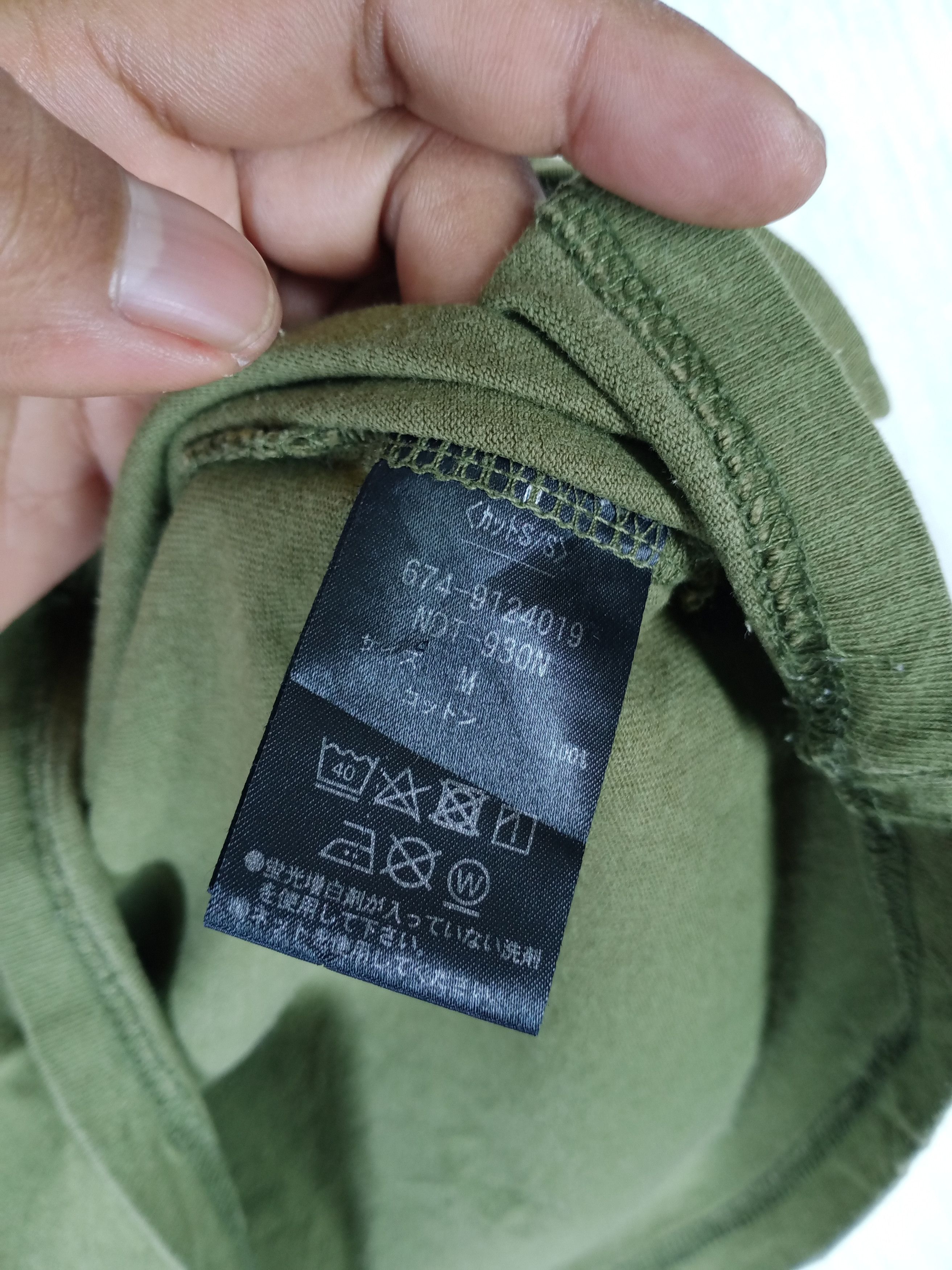Number (N)ine Rare Number Nine Pocket Tshirt Size US M / EU 48-50 / 2 - 5 Thumbnail