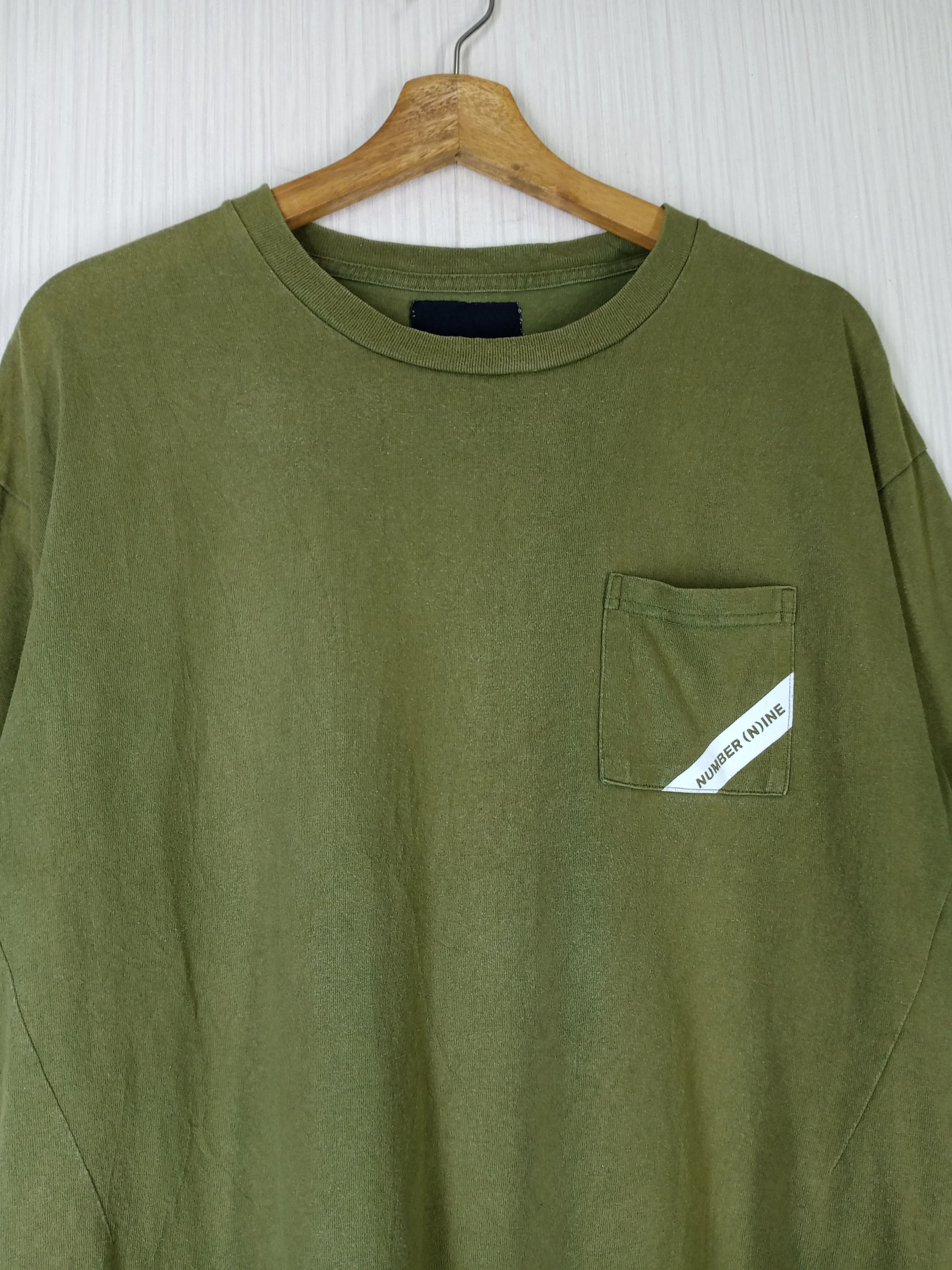 Number (N)ine Rare Number Nine Pocket Tshirt Size US M / EU 48-50 / 2 - 3 Thumbnail