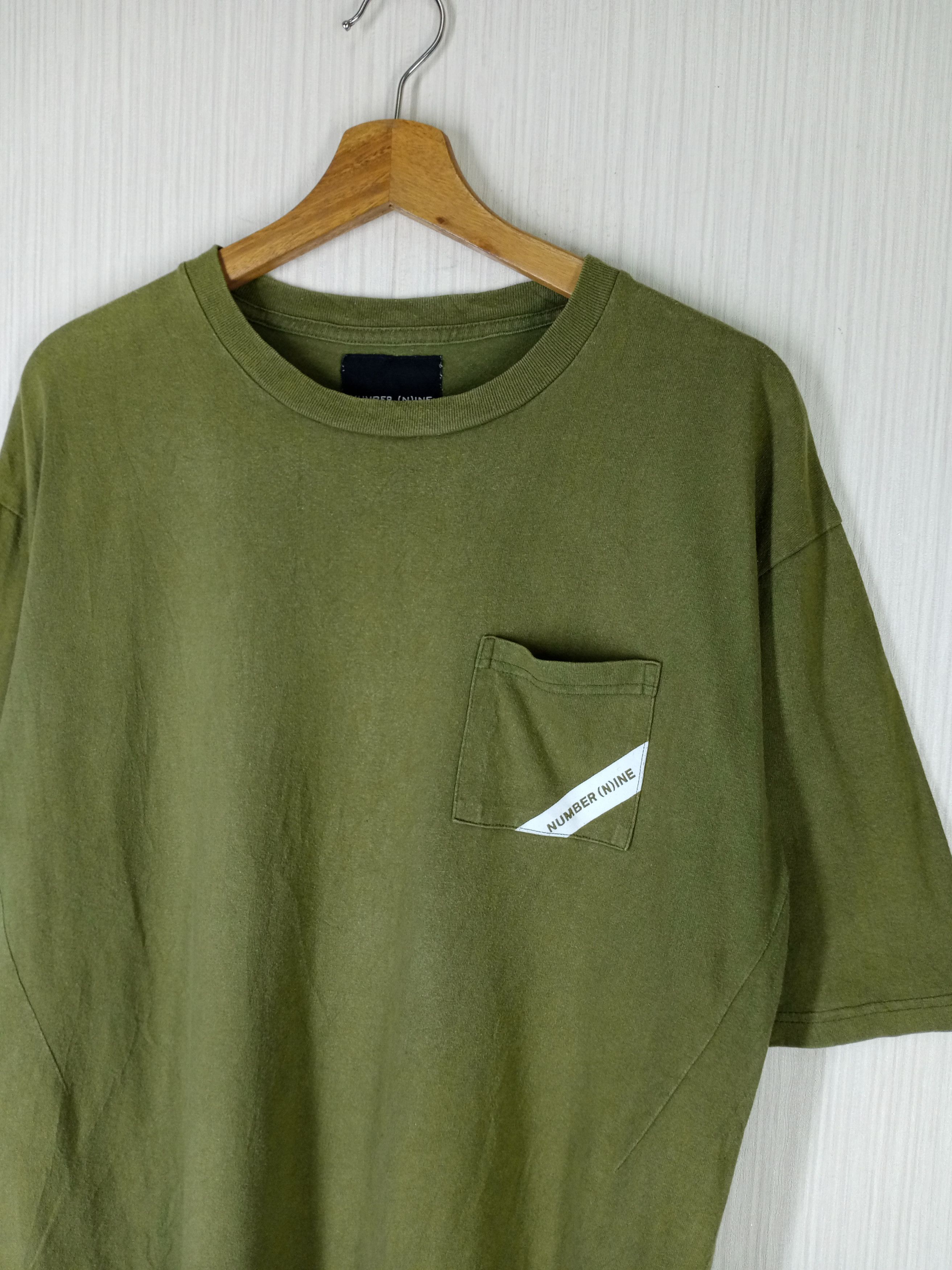 Number (N)ine Rare Number Nine Pocket Tshirt Size US M / EU 48-50 / 2 - 1 Thumbnail